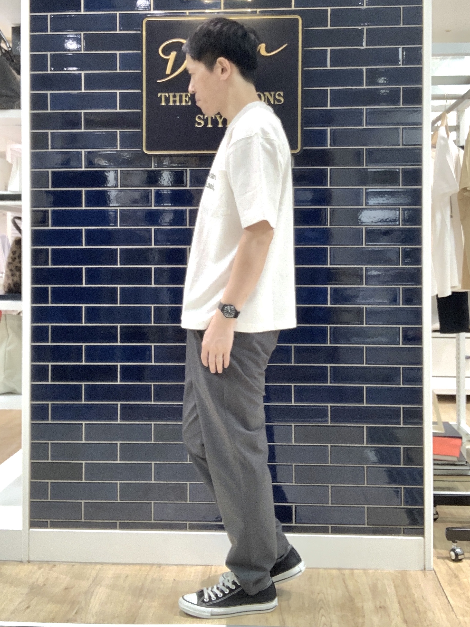 Takaさんの「Dessin｜カラーネップ ポケットTシャツ」を使ったコーディネート