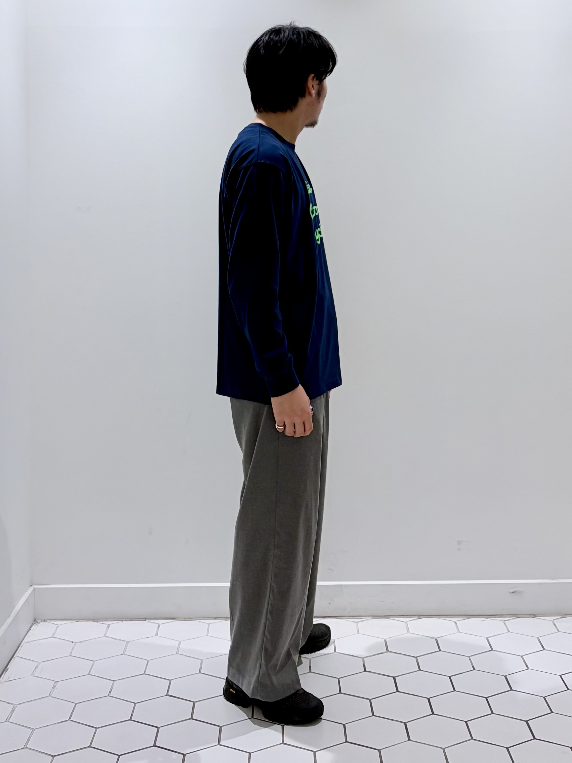 takeruさんの「Dessin｜ワイドパンツ」を使ったコーディネート