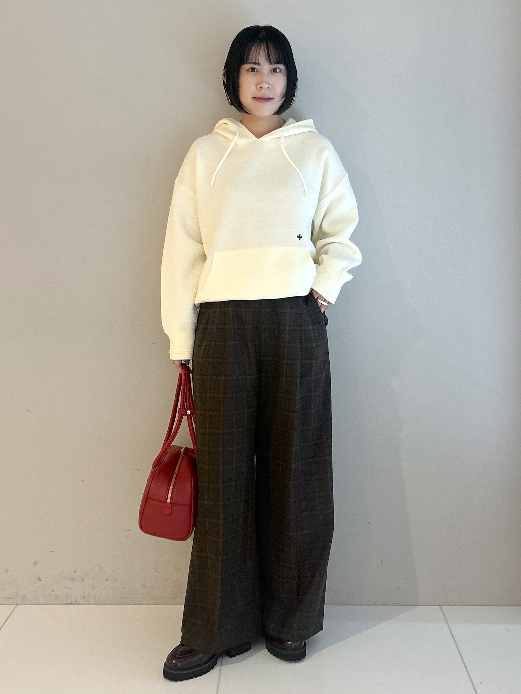 Hirokaさんの「Dessin｜【洗濯機OK】コットンジャカード フーデッドニットパーカ」を使ったコーディネート