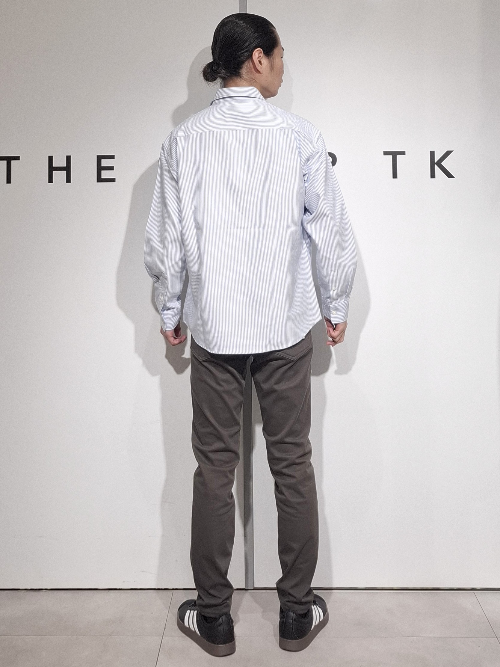 葵さんの「THE SHOP TK｜POLO BCS/アソート長袖シャツ」を使ったコーディネート