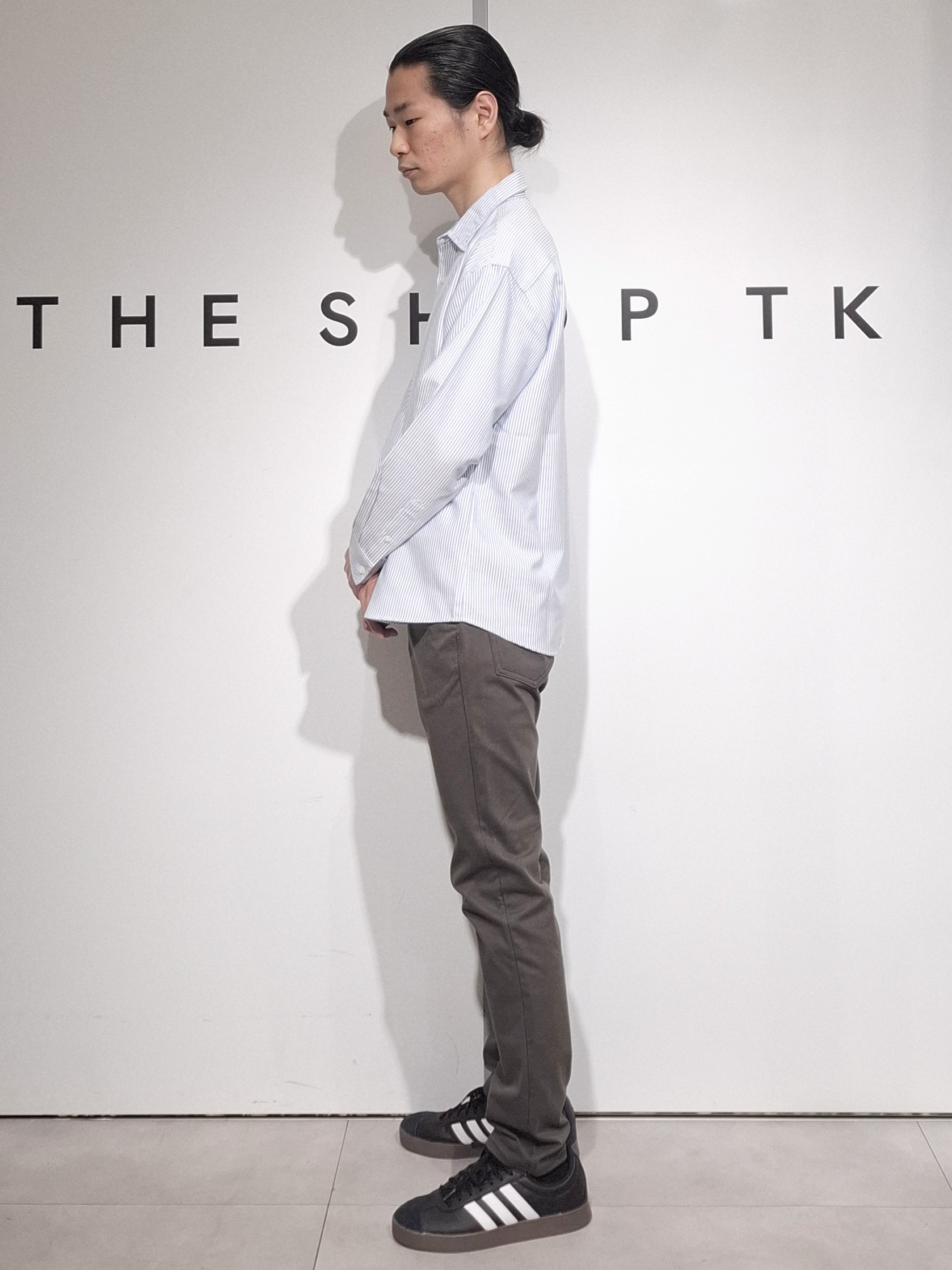 葵さんの「THE SHOP TK｜POLO BCS/アソート長袖シャツ」を使ったコーディネート