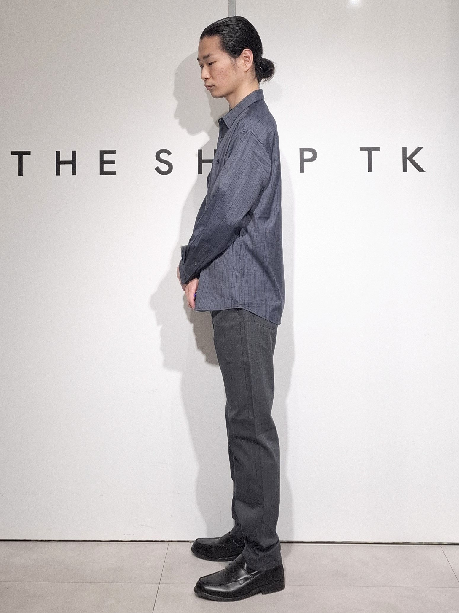 葵さんの「THE SHOP TK｜POLO BCS/アソート長袖シャツ」を使ったコーディネート
