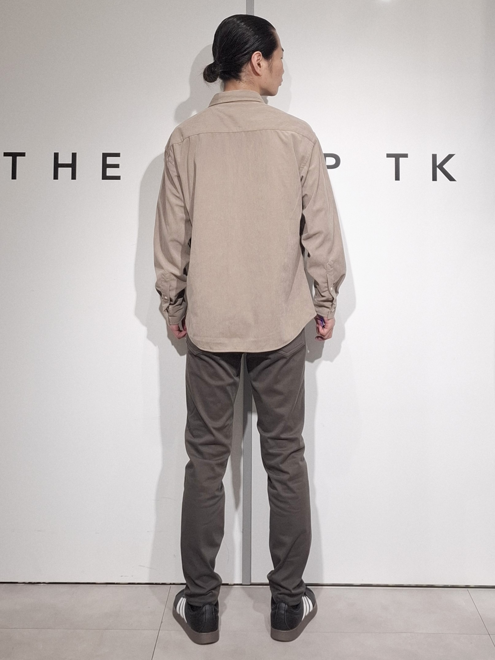 葵さんの「THE SHOP TK｜POLO BCS/アソート長袖シャツ」を使ったコーディネート