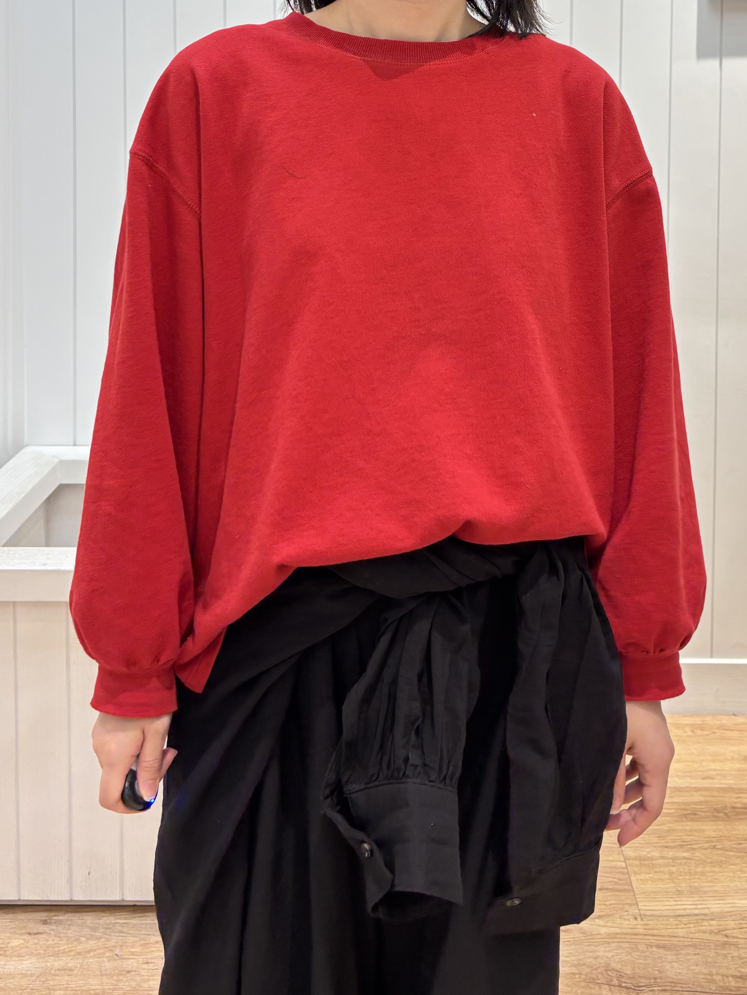 OKADAさんの「Dessin｜【洗える/7色展開/XS-L】バックヘンリーミニ裏毛 長袖」を使ったコーディネート