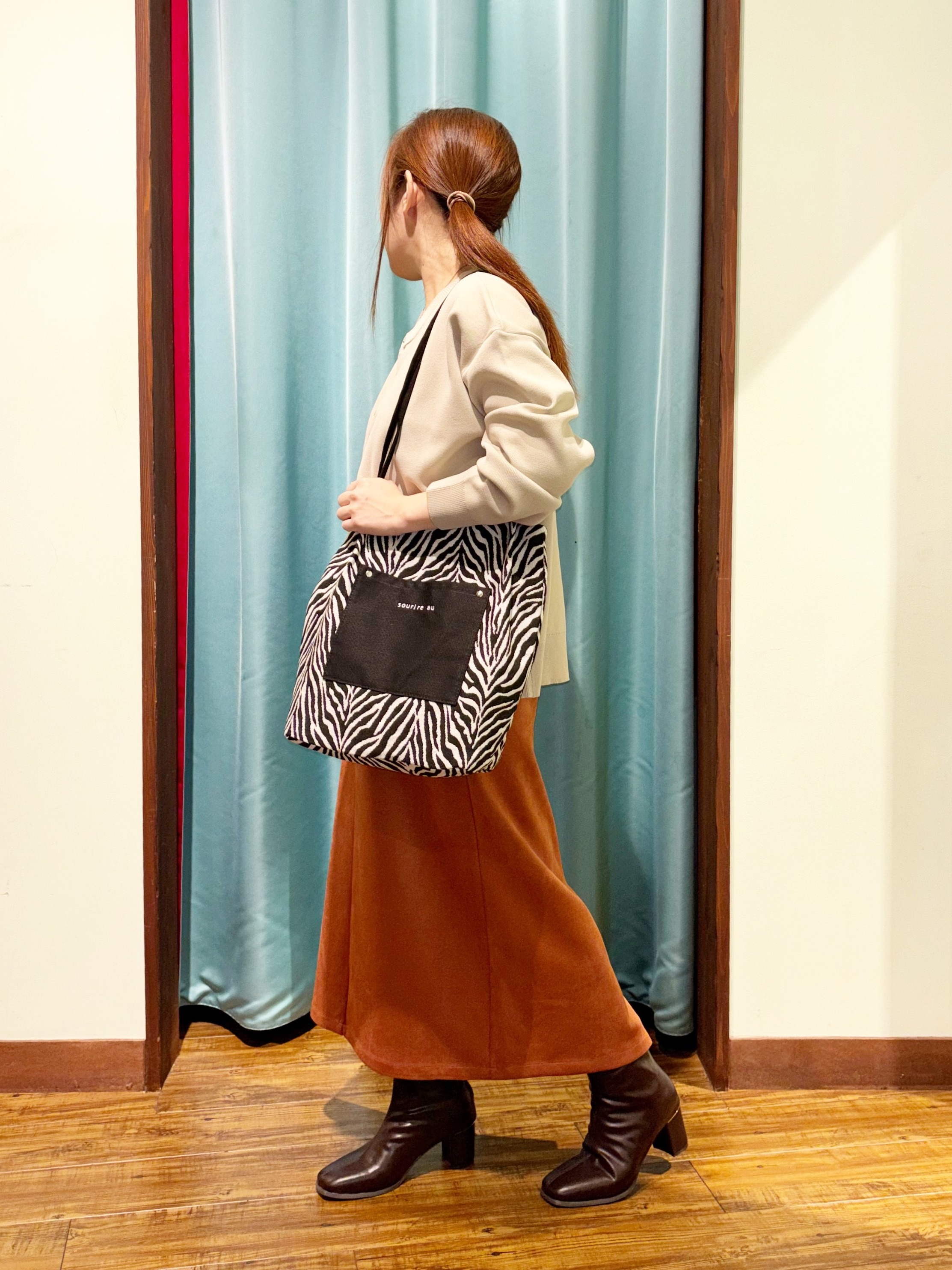 tukiさんの「SHOO･LA･RUE｜【セットアップ可/洗濯機可】軽やかに羽織れる スポンディッシュ ニットカーディガン」を使ったコーディネート