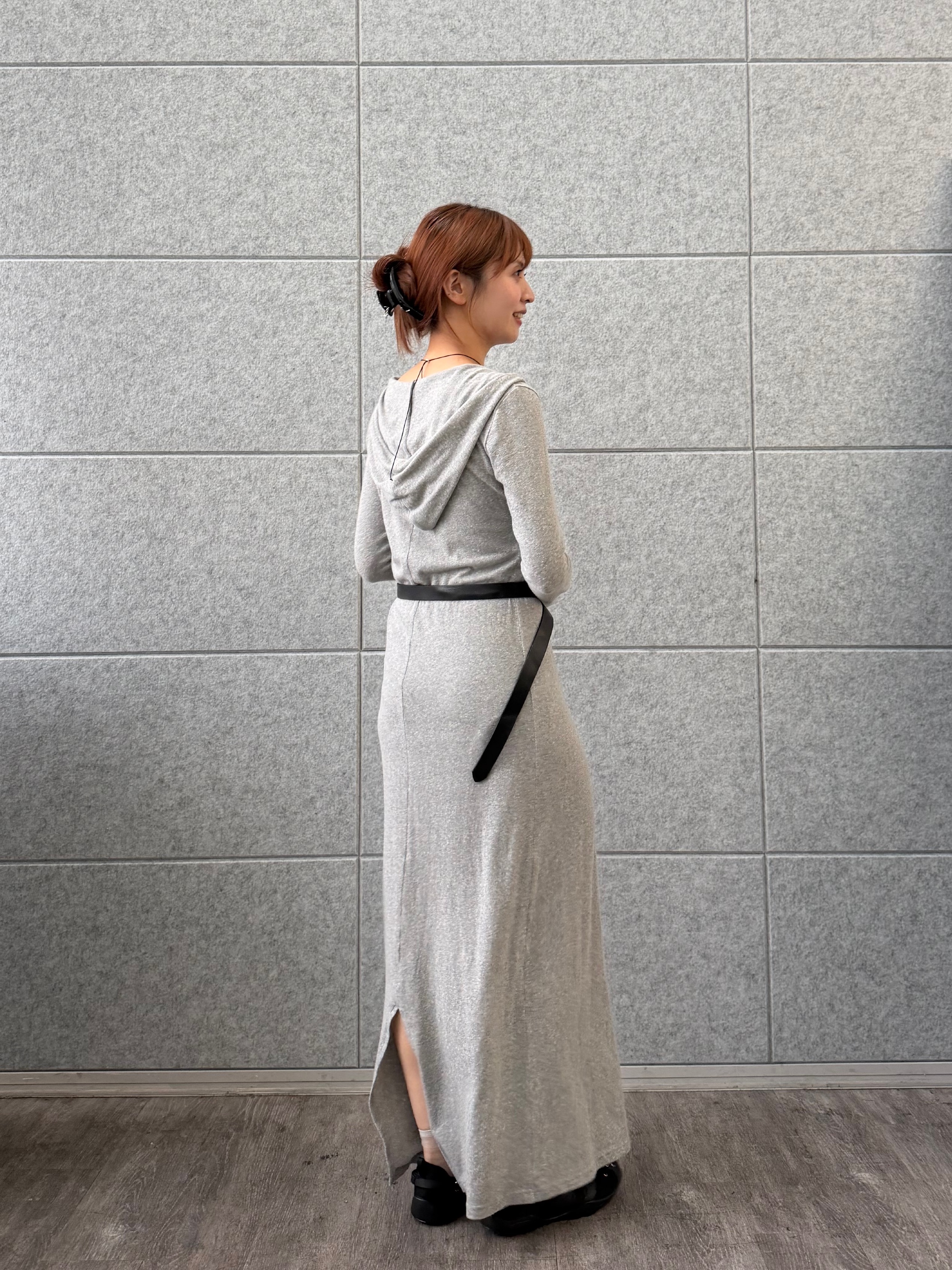 kanamiさんの「CODE A｜UKI UKI＊CODE A｜hooded jersey dress」を使ったコーディネート