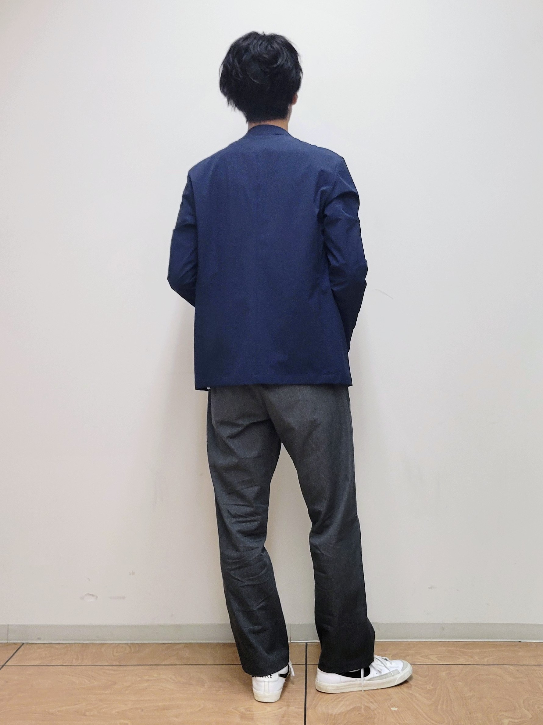 piroyaさんの「TAKEO KIKUCHI｜3Dナイロンストレッチ ジャケット」を使ったコーディネート