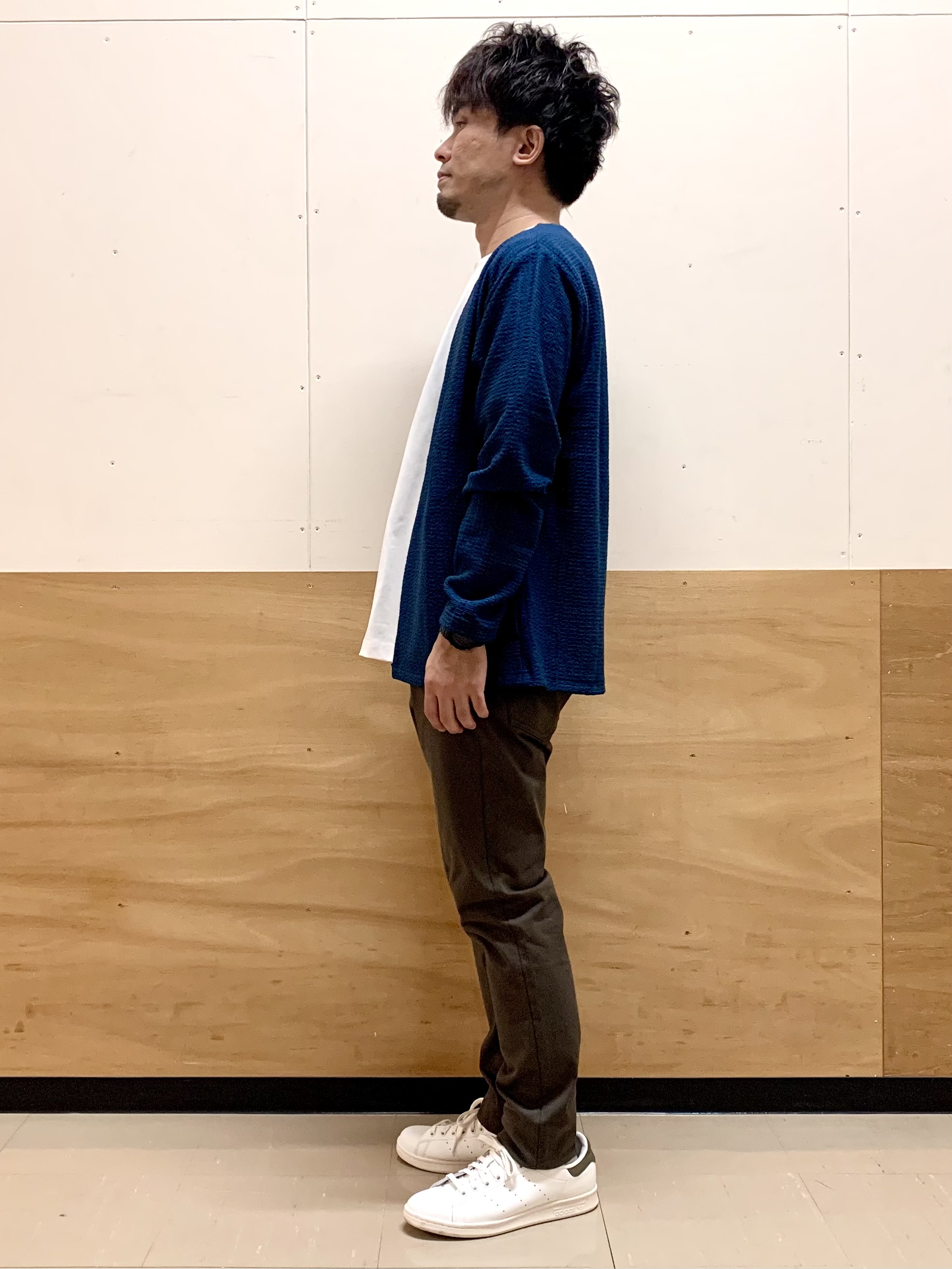 MATUさんの「THE SHOP TK｜【半袖Tシャツ付き／洗濯機OK】アンサンブル 長袖カーディガン」を使ったコーディネート