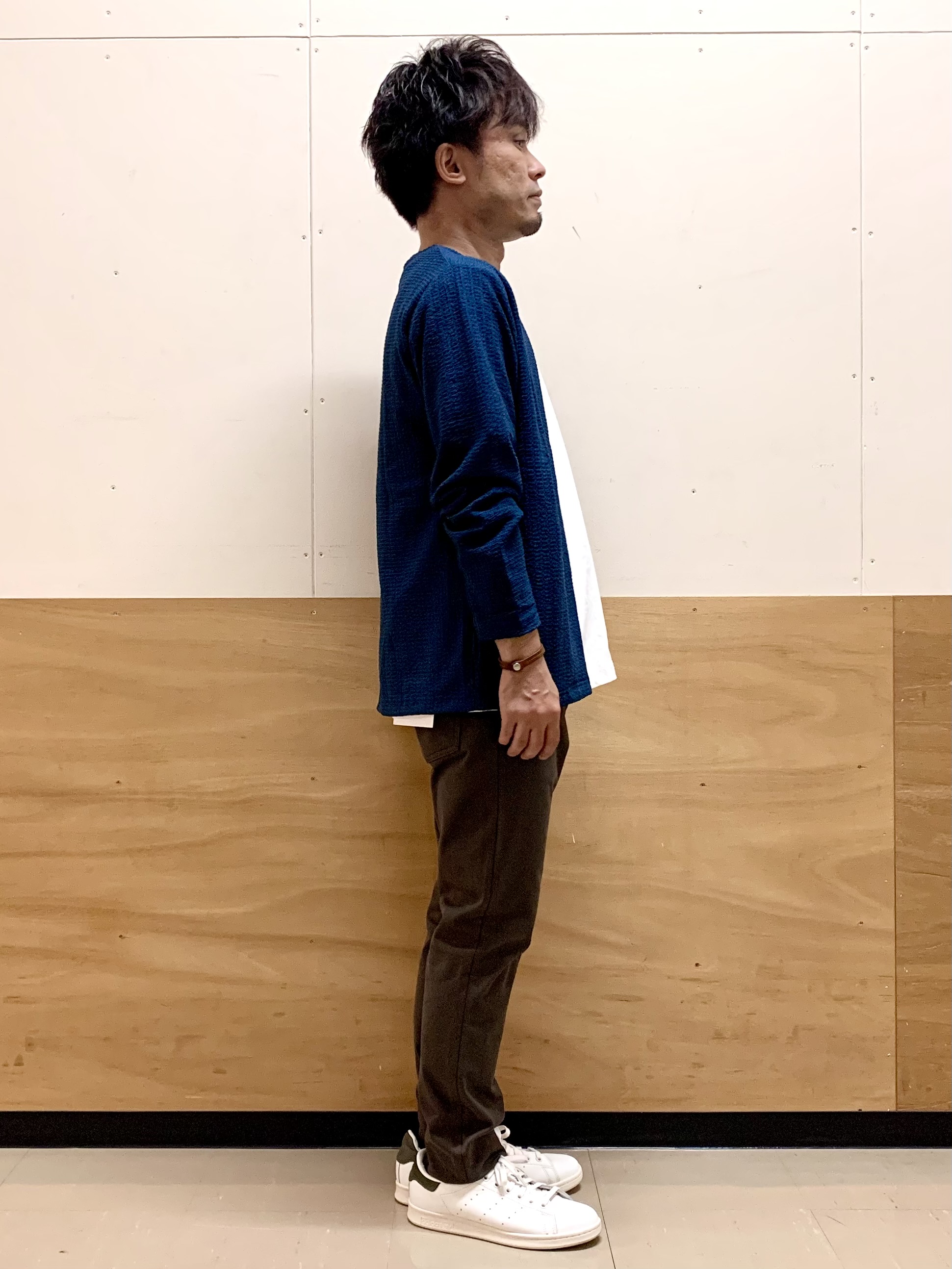 MATUさんの「THE SHOP TK｜【半袖Tシャツ付き／洗濯機OK】アンサンブル 長袖カーディガン」を使ったコーディネート