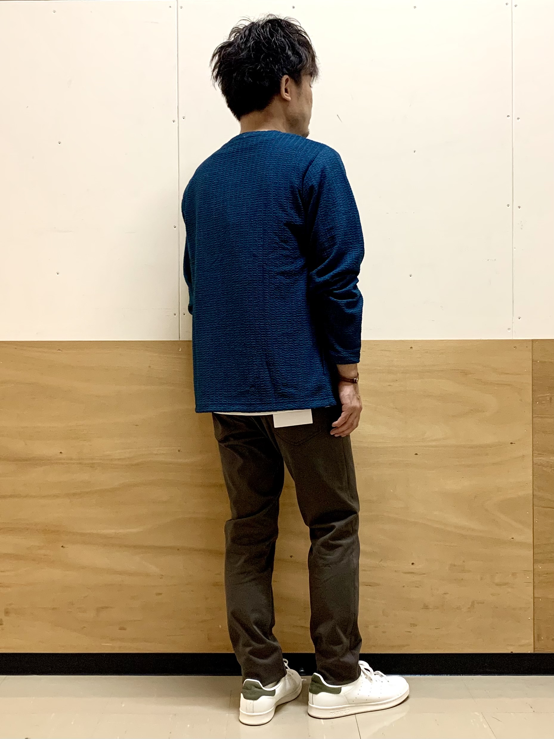 MATUさんの「THE SHOP TK｜【半袖Tシャツ付き／洗濯機OK】アンサンブル 長袖カーディガン」を使ったコーディネート