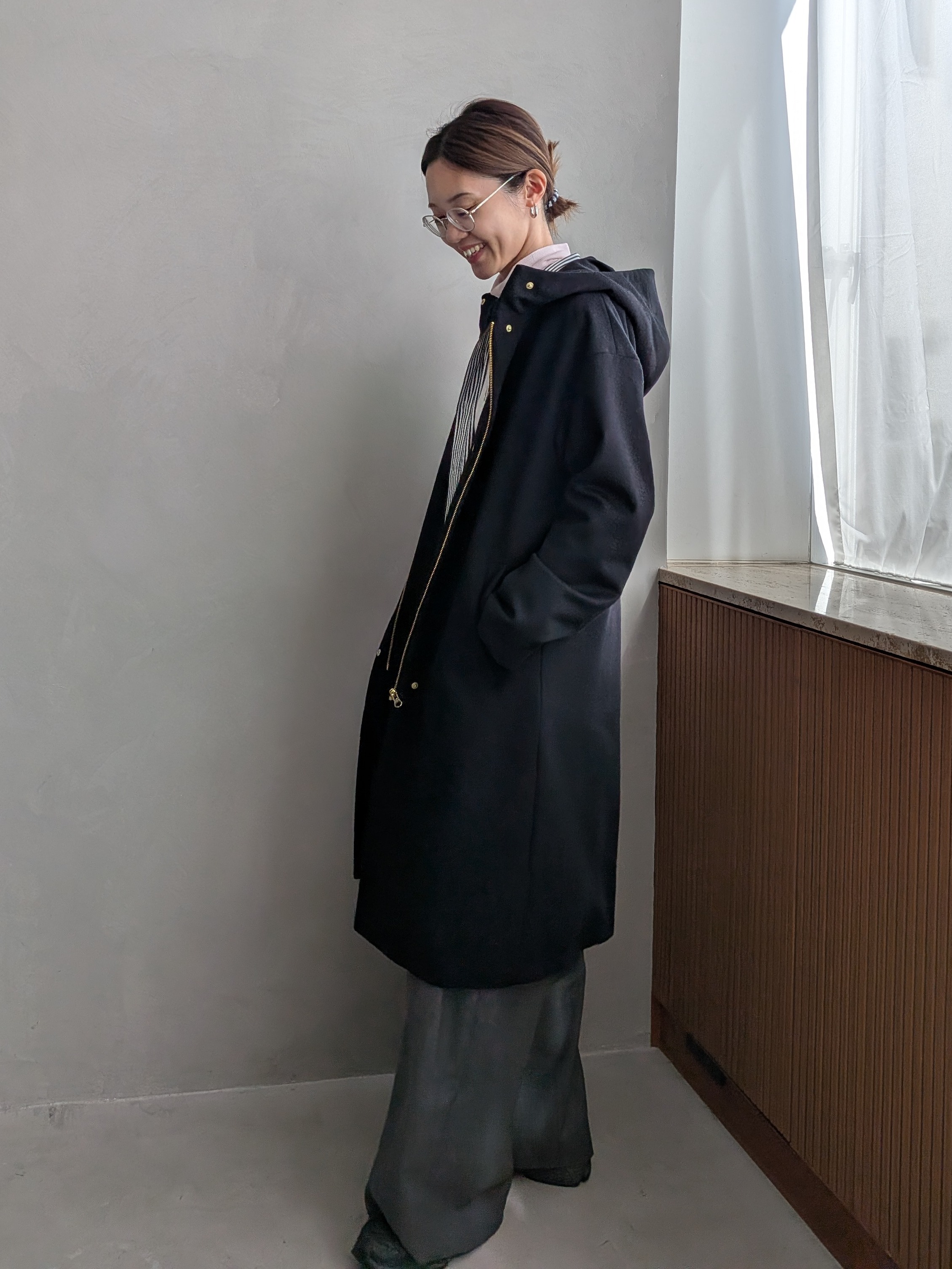 Aさんの「UNTITLED｜【コットン100／洗える】コットンブロードAラインシャツ」を使ったコーディネート