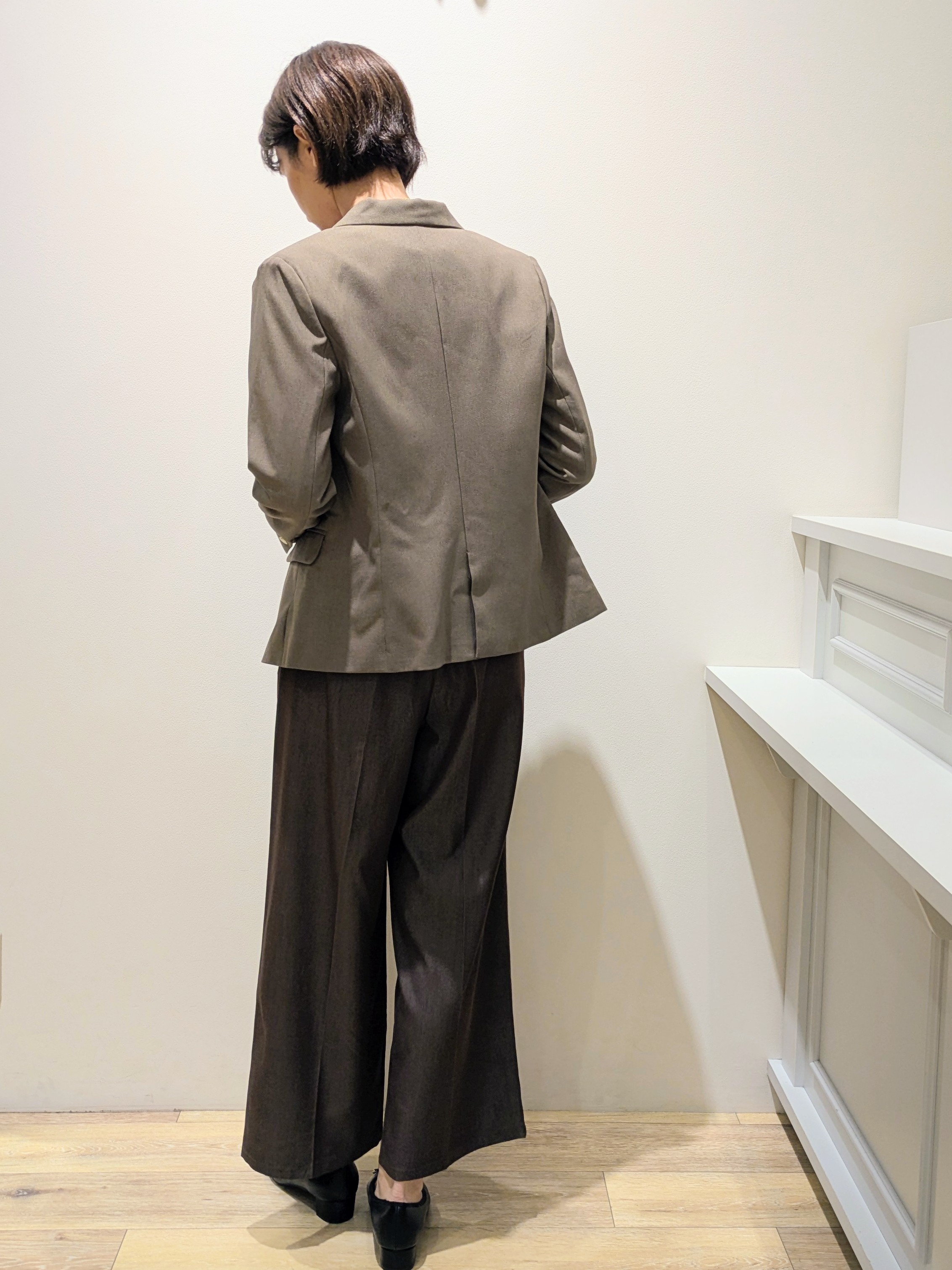miuraさんの「index｜【セットアップ対応】ダブルブレストジャケット《洗濯機OK／イージーアイロン／防シワ》」を使ったコーディネート