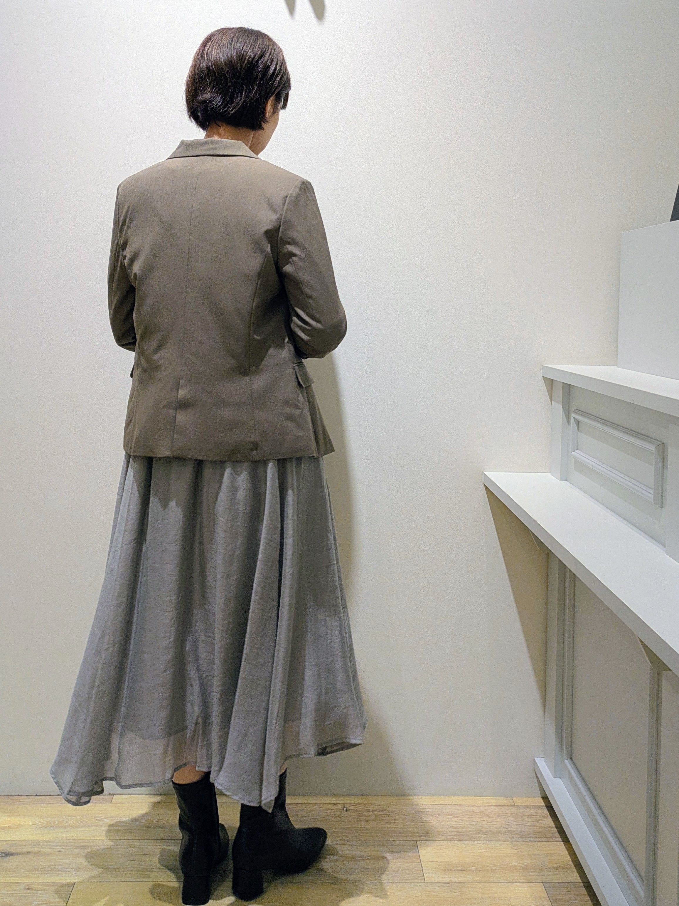 miuraさんの「index｜【セットアップ対応】ダブルブレストジャケット《洗濯機OK／イージーアイロン／防シワ》」を使ったコーディネート