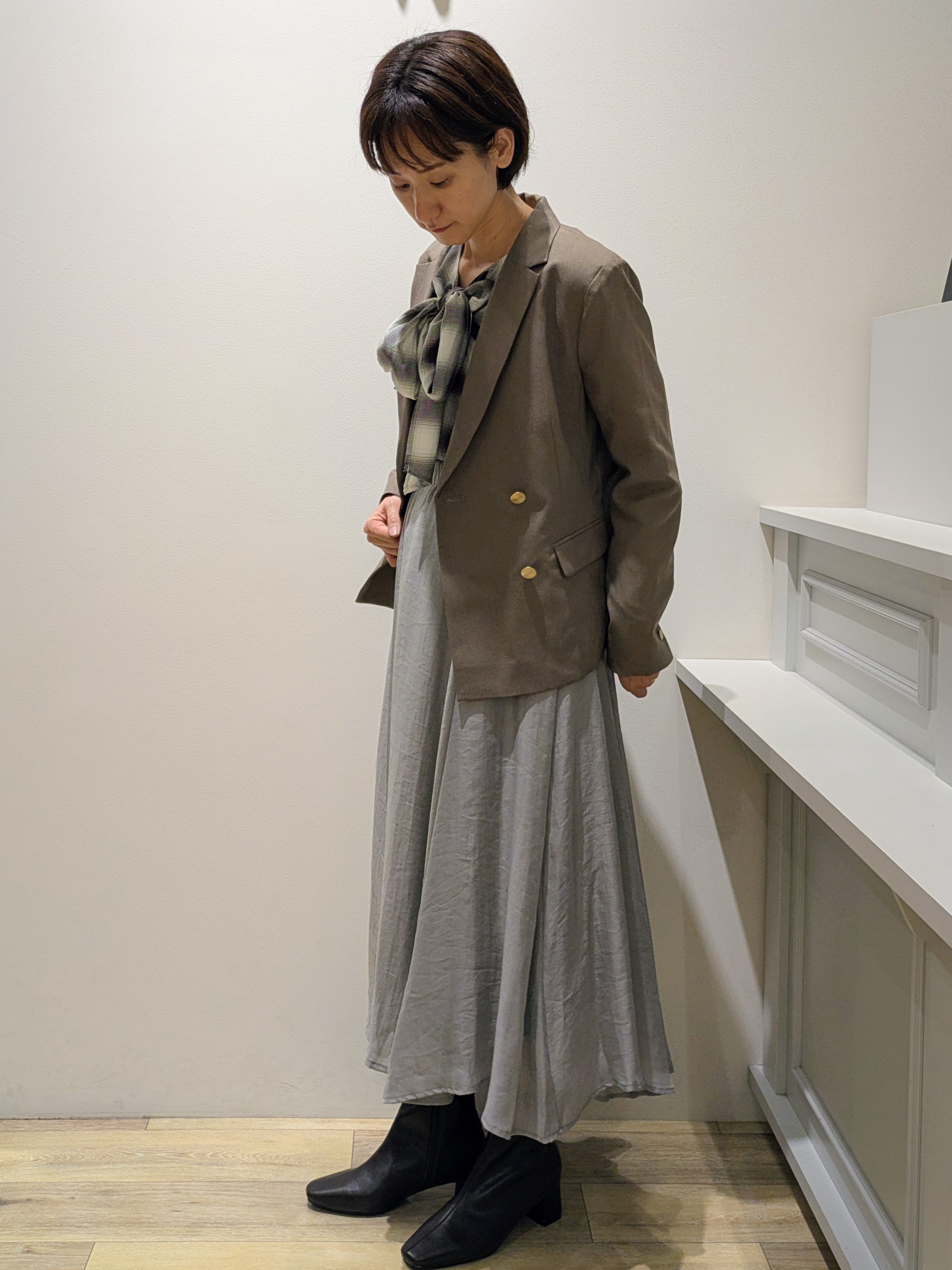 miuraさんの「index｜【セットアップ対応】ダブルブレストジャケット《洗濯機OK／イージーアイロン／防シワ》」を使ったコーディネート