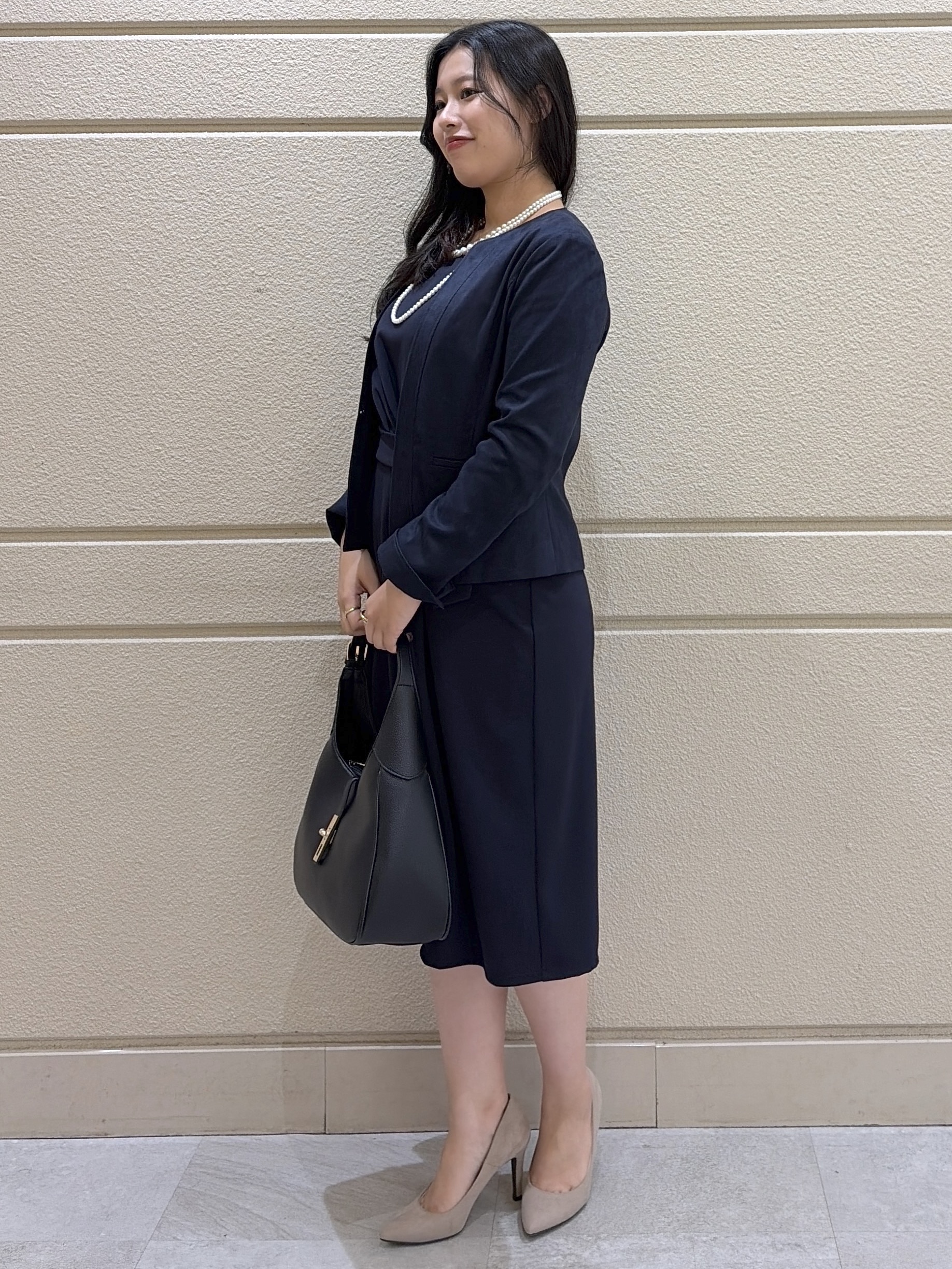 Momokaさんの「COUP DE CHANCE｜【手洗い可／日本製】ジオメトリックワンピース」を使ったコーディネート