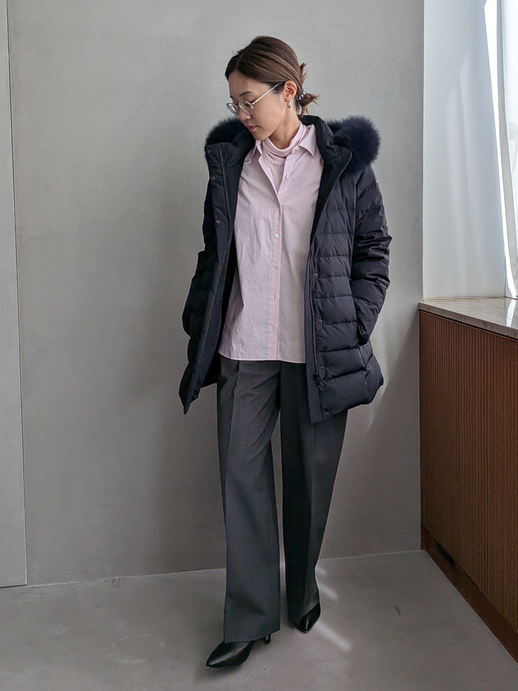 Aさんの「UNTITLED｜【6色展開/コットン100】カラーベーシックシャツ」を使ったコーディネート