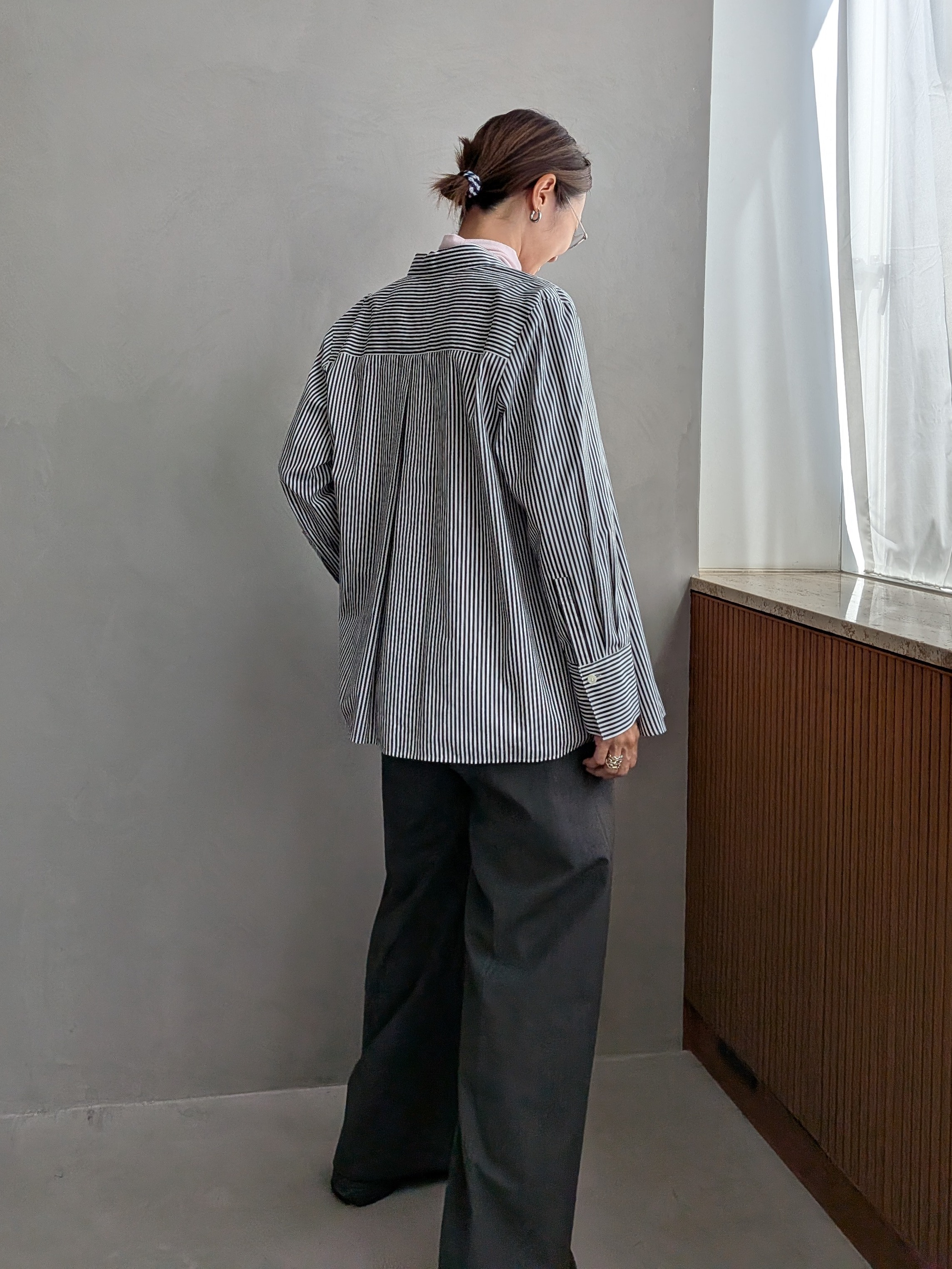 Aさんの「UNTITLED｜【コットン100／洗える】コットンブロードAラインシャツ」を使ったコーディネート