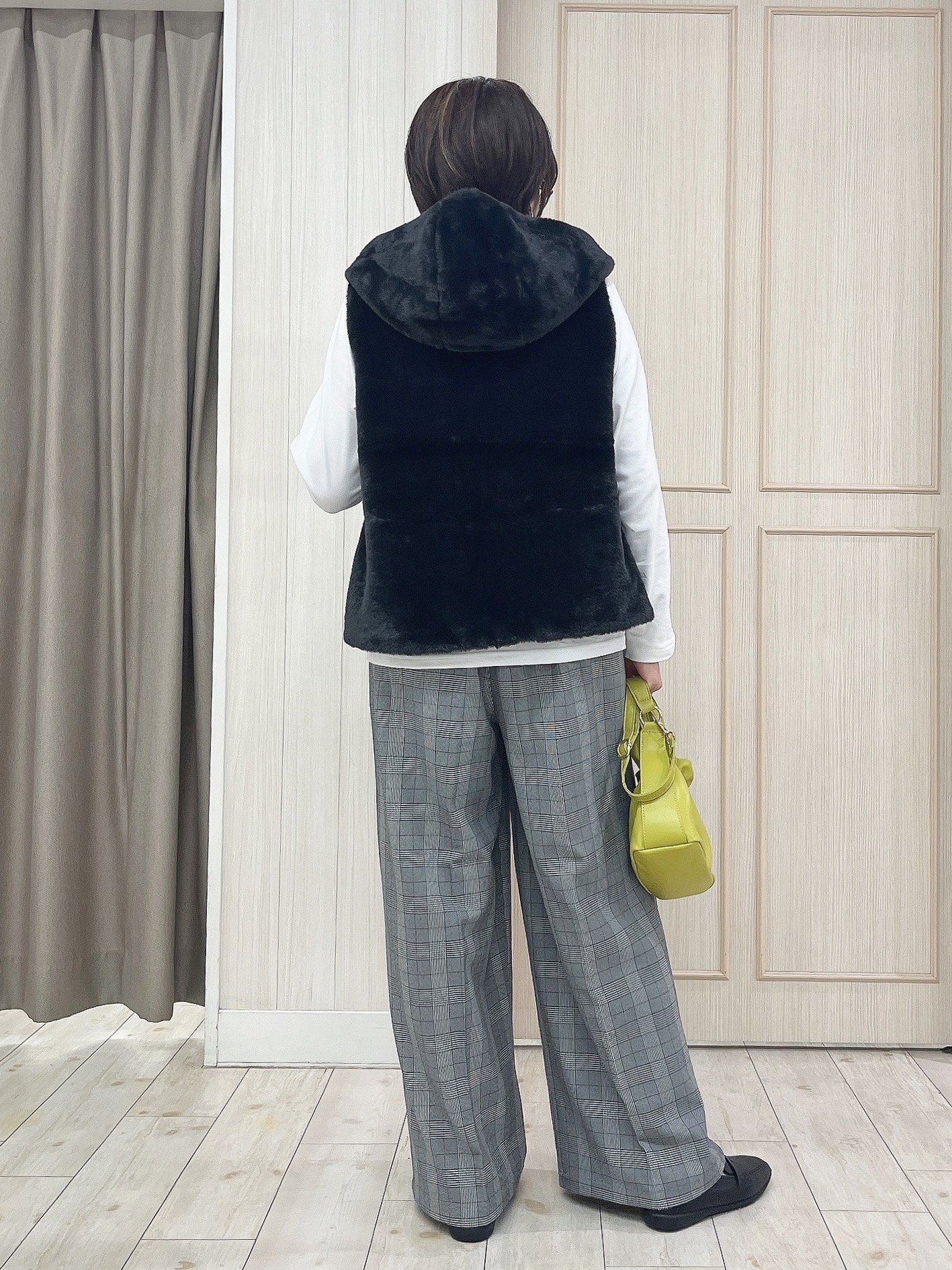 kaneさんの「SHOO･LA･RUE｜【洗濯機可/撥水/マルチWAY】ファーライナー付き 毎日欲張りマンパ」を使ったコーディネート
