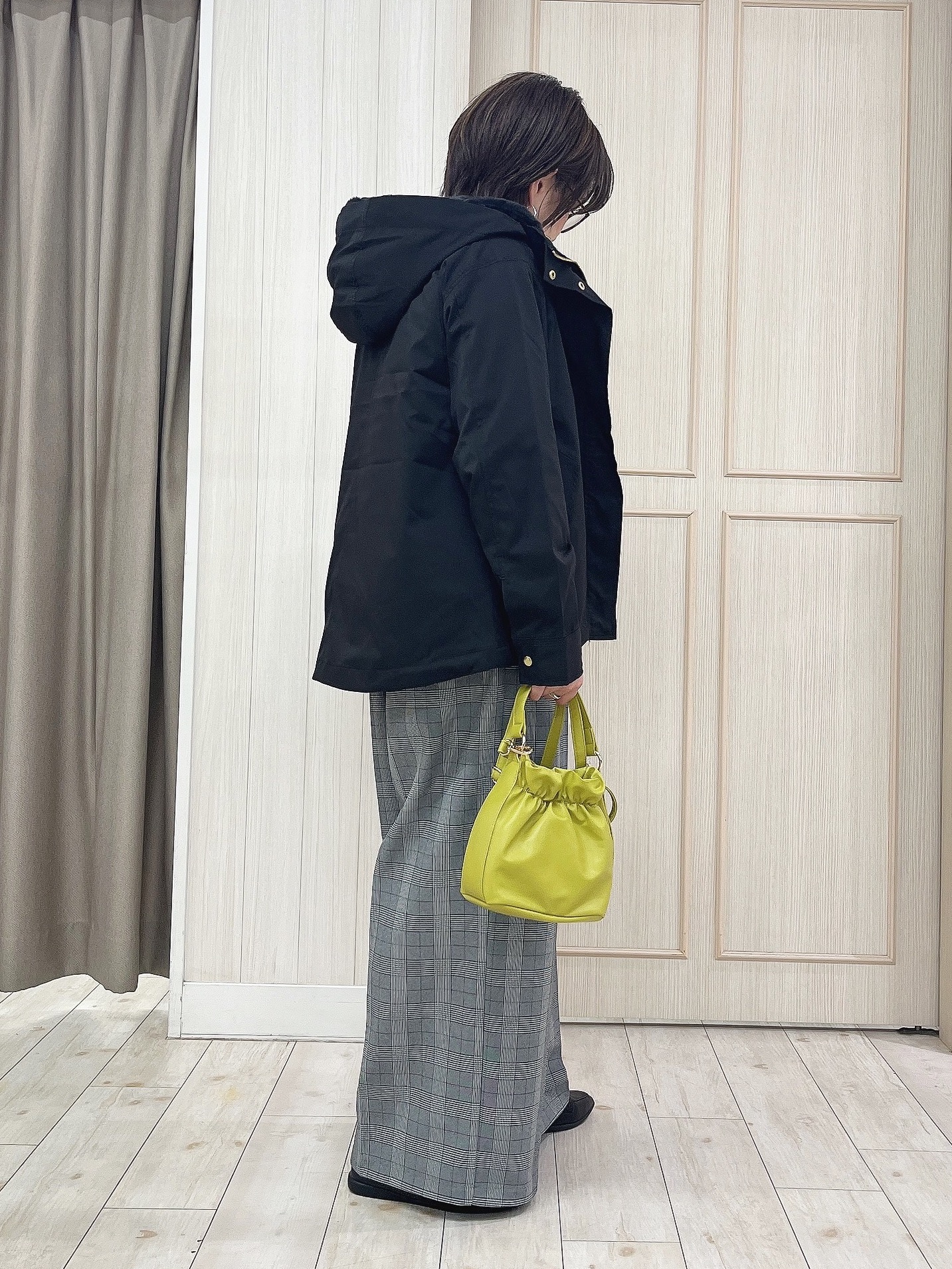kaneさんの「SHOO･LA･RUE｜【洗濯機可/撥水/マルチWAY】ファーライナー付き 毎日欲張りマンパ」を使ったコーディネート