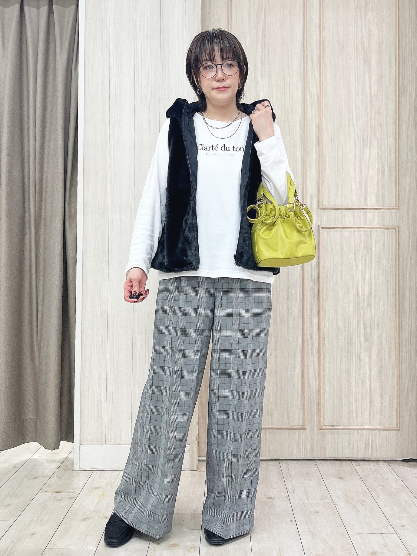 kaneさんの「SHOO･LA･RUE｜【洗濯機可/撥水/マルチWAY】ファーライナー付き 毎日欲張りマンパ」を使ったコーディネート
