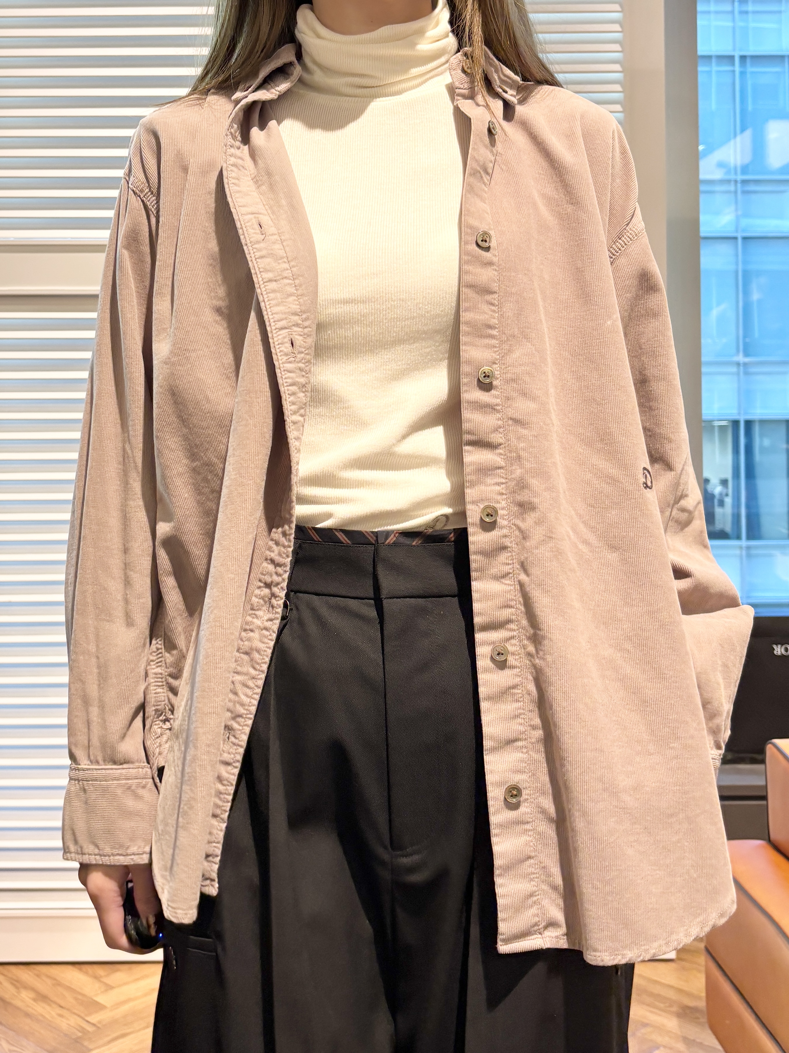 清水夏姫さんの「DRESSTERIOR｜【日本製】レオパードバレーシューズ」を使ったコーディネート