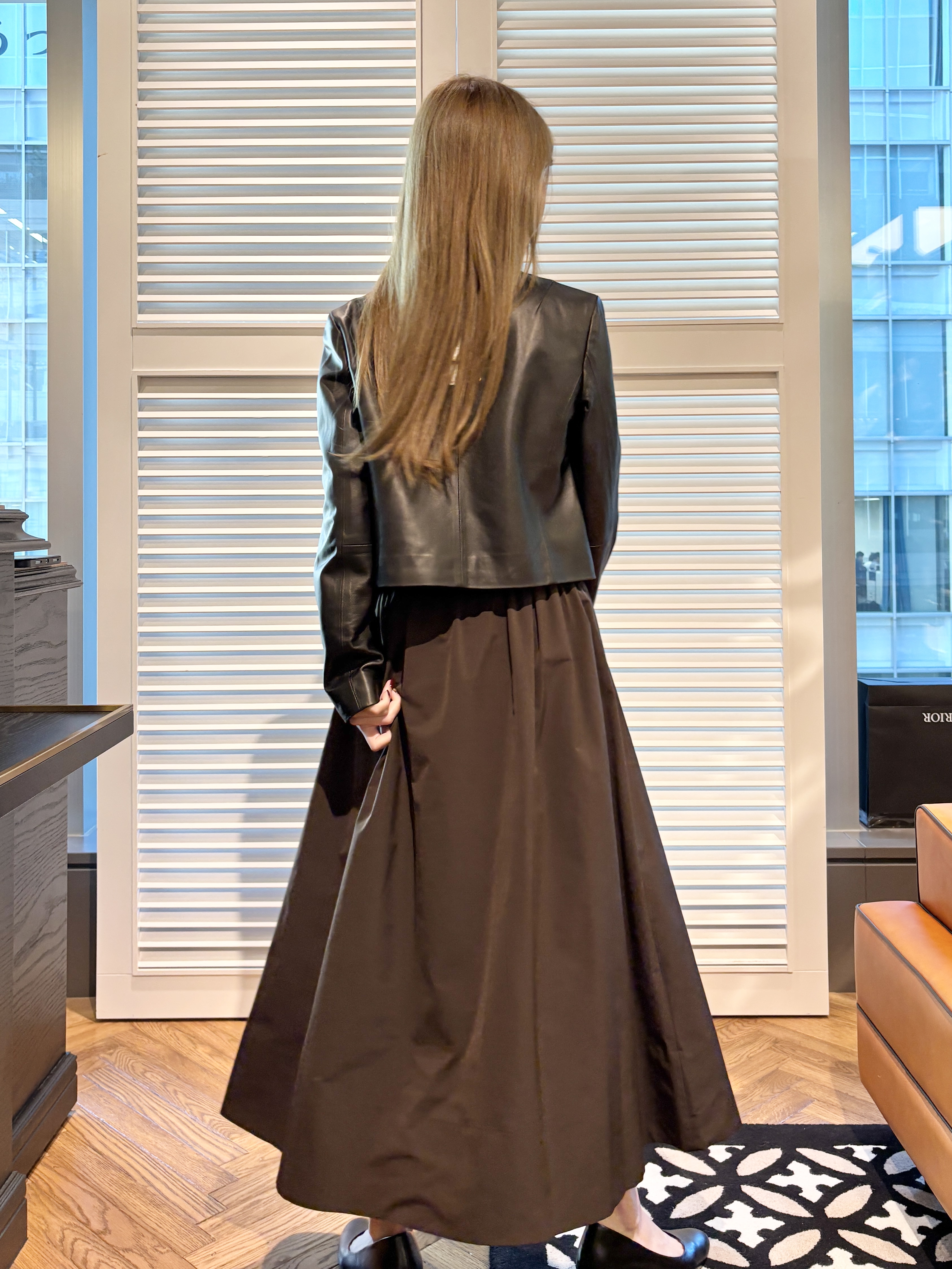 清水夏姫さんの「DRESSTERIOR｜ホカウル タートルネック」を使ったコーディネート