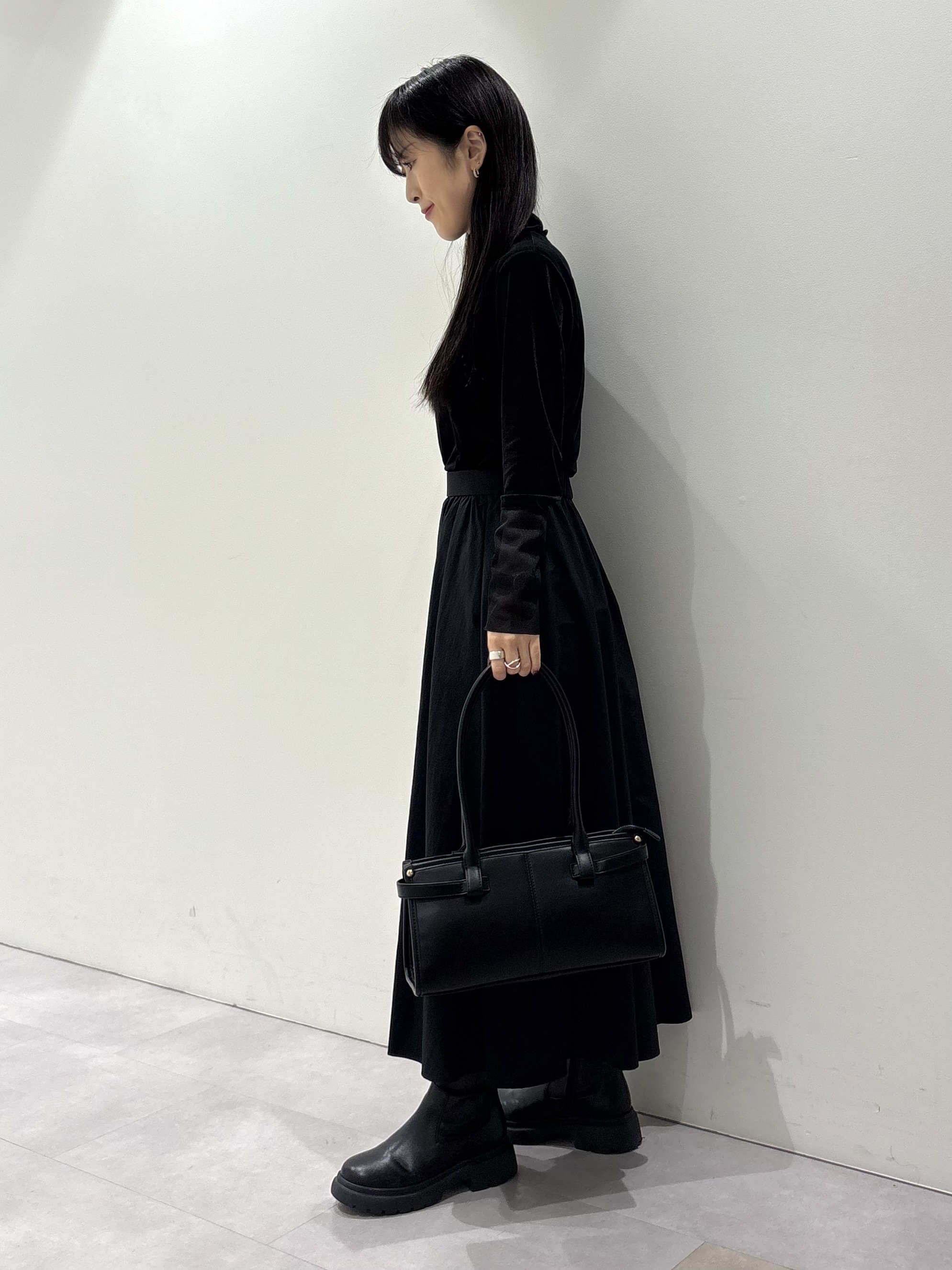 KEIKOさんの「INDIVI｜【洗濯機OK／ストレッチ◎】秋はじめのダブルジャケット」を使ったコーディネート