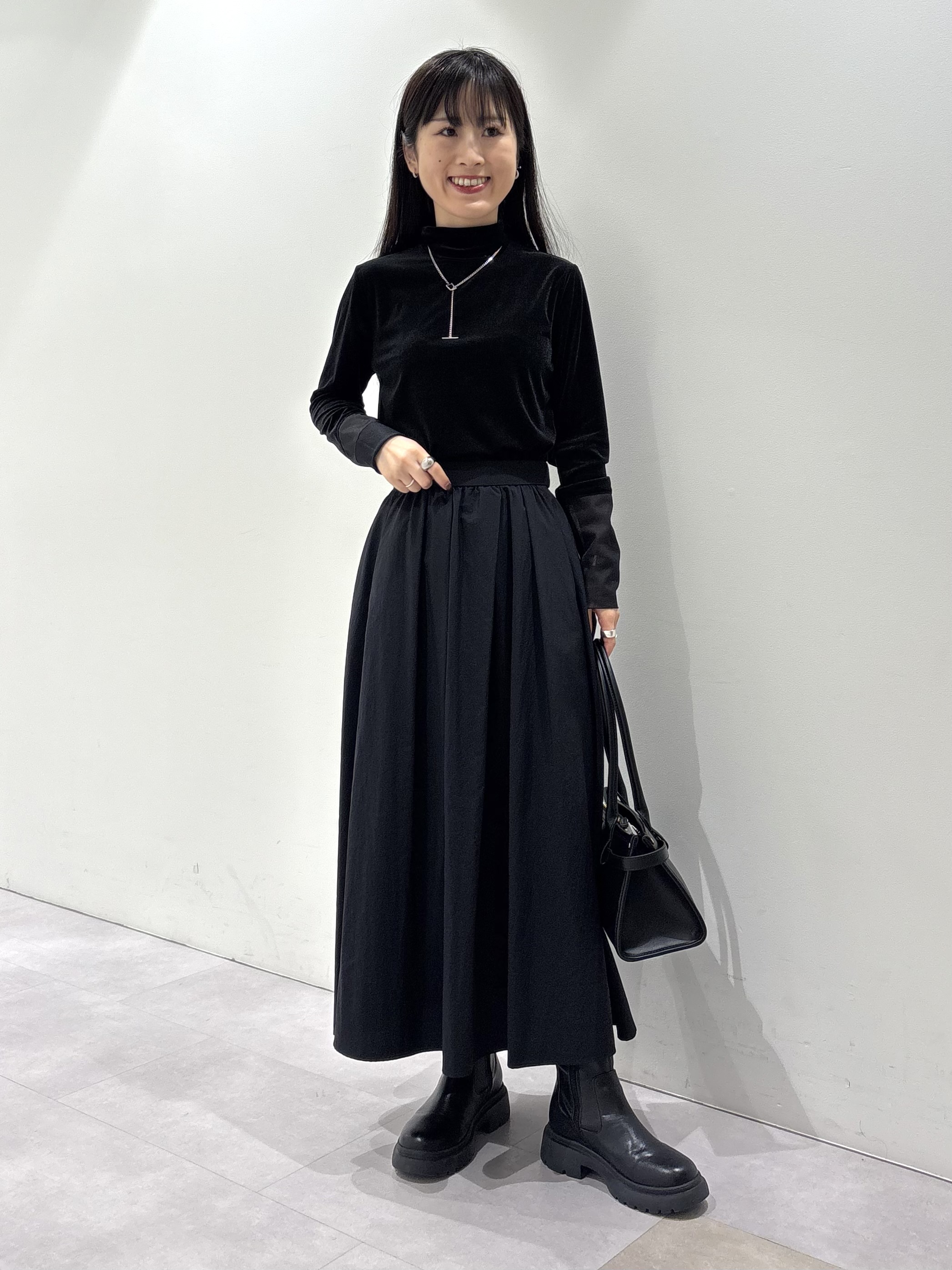 KEIKOさんの「INDIVI｜【洗濯機OK／ストレッチ◎】秋はじめのダブルジャケット」を使ったコーディネート