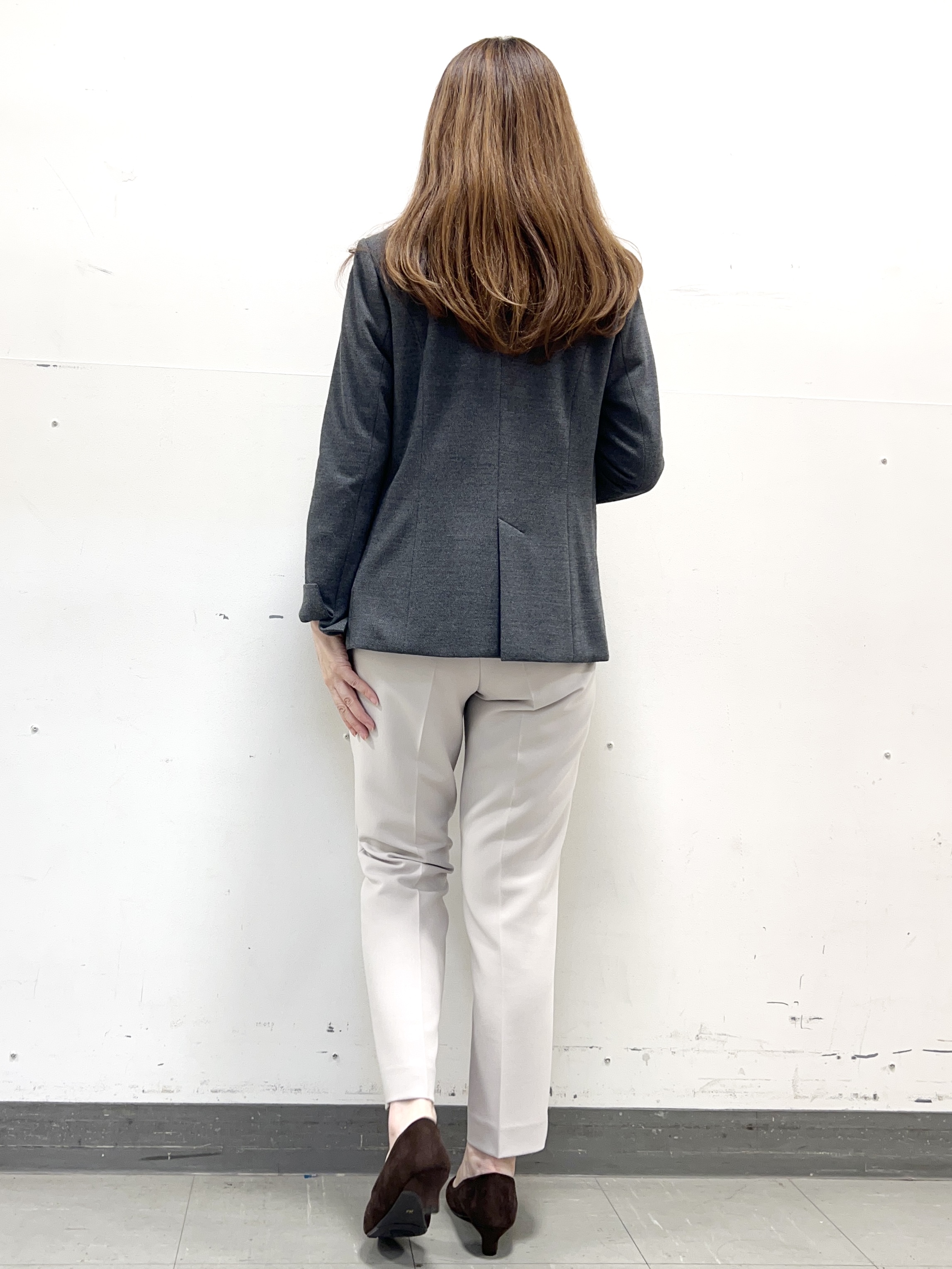 yuさんの「Reflect｜【SS-4Lサイズ／セットアップ可】匠ジャケット／ロングテーラード」を使ったコーディネート