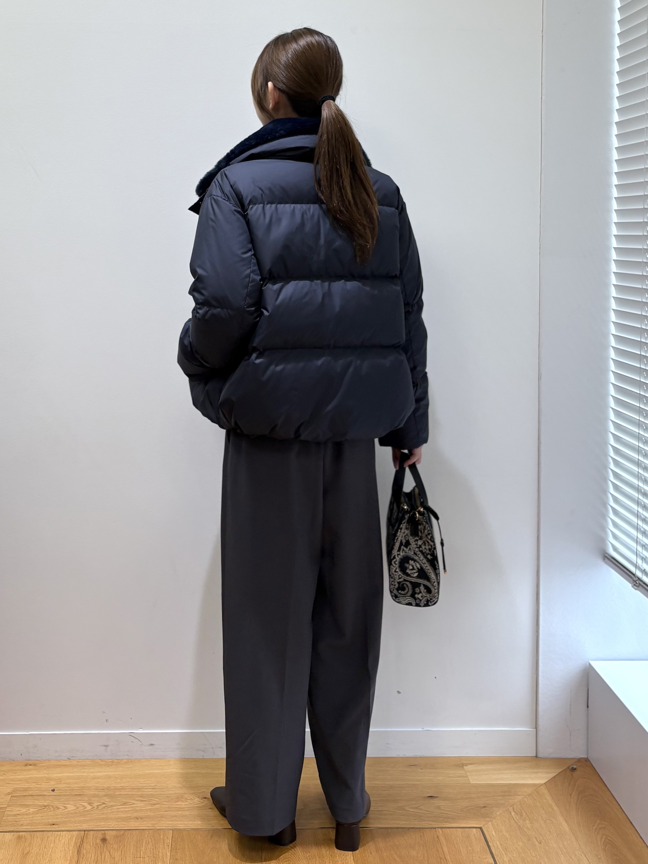 めぐさんの「OPAQUE.CLIP｜美形シルエット イージーワイドパンツ【洗濯機OK】」を使ったコーディネート