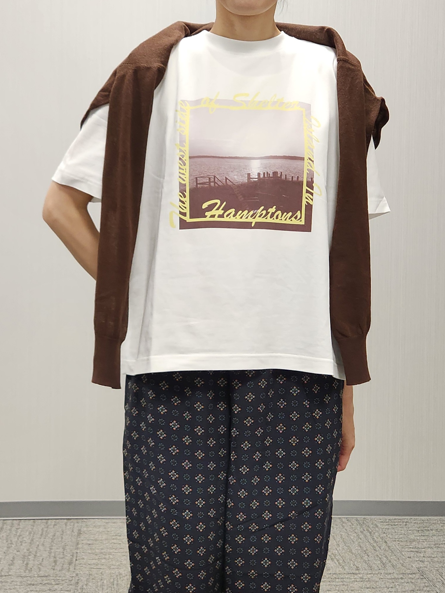 naraさんの「Dessin｜コットンボイル フレアワンピース」を使ったコーディネート