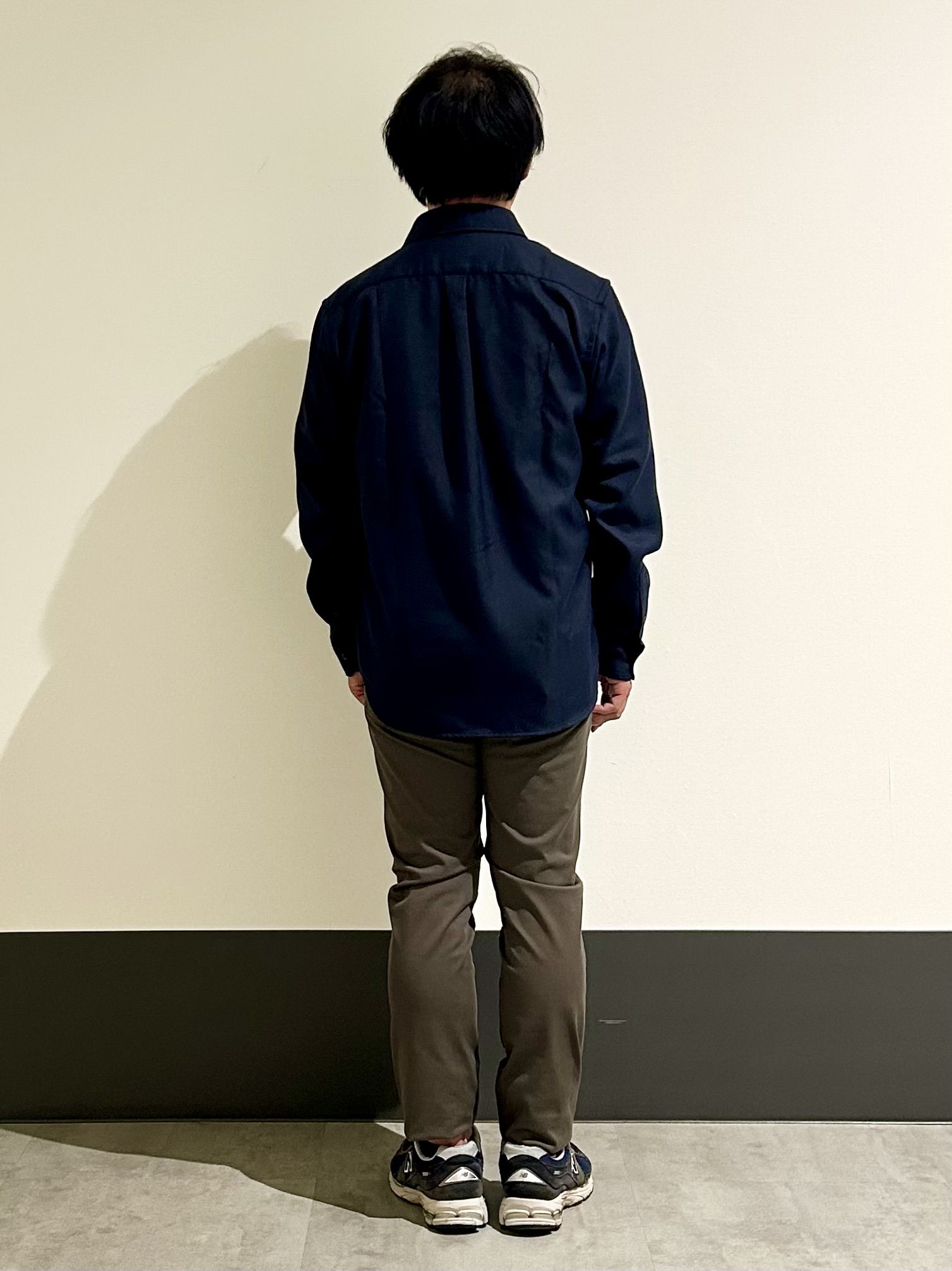 KENJI Iさんの「THE SHOP TK｜【防シワ／洗濯機OK】アソート 長袖ネルシャツ」を使ったコーディネート
