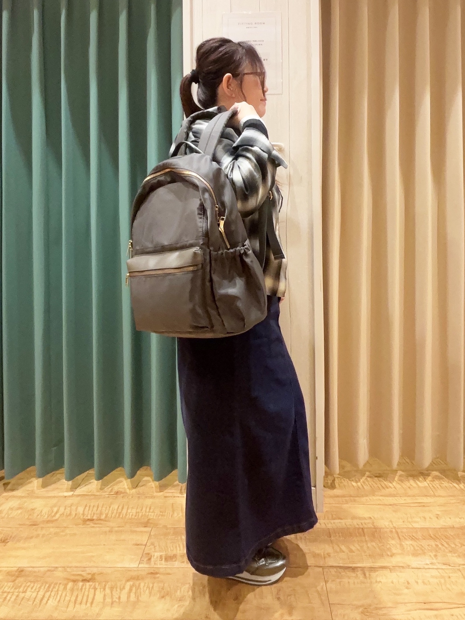 タガさんの「SHOO･LA･RUE｜【洗濯後しわになりにくい/S-LL】気分で選ぶ 大人のデイリー使いに ベーシックシャツ」を使ったコーディネート