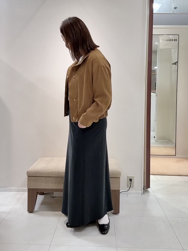 YUIさんの「UNTITLED｜【セットアップ可/秋ジャケット】スエードライクブルゾン」を使ったコーディネート