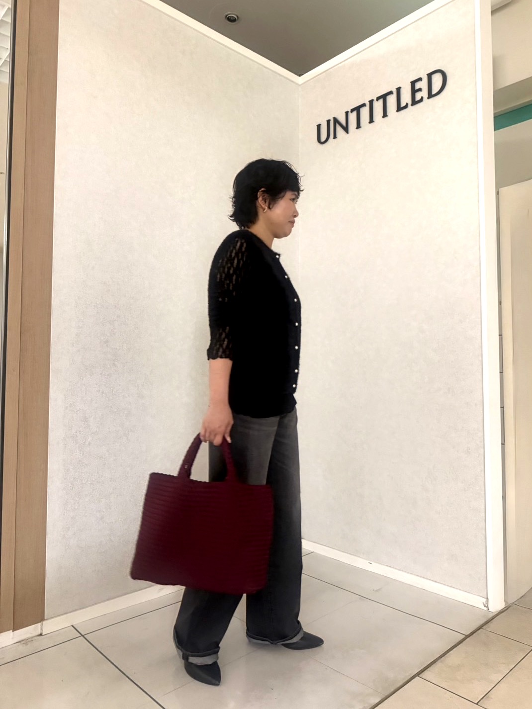かなこさんの「UNTITLED｜【前後2WAY】ファーライクニットベスト」を使ったコーディネート