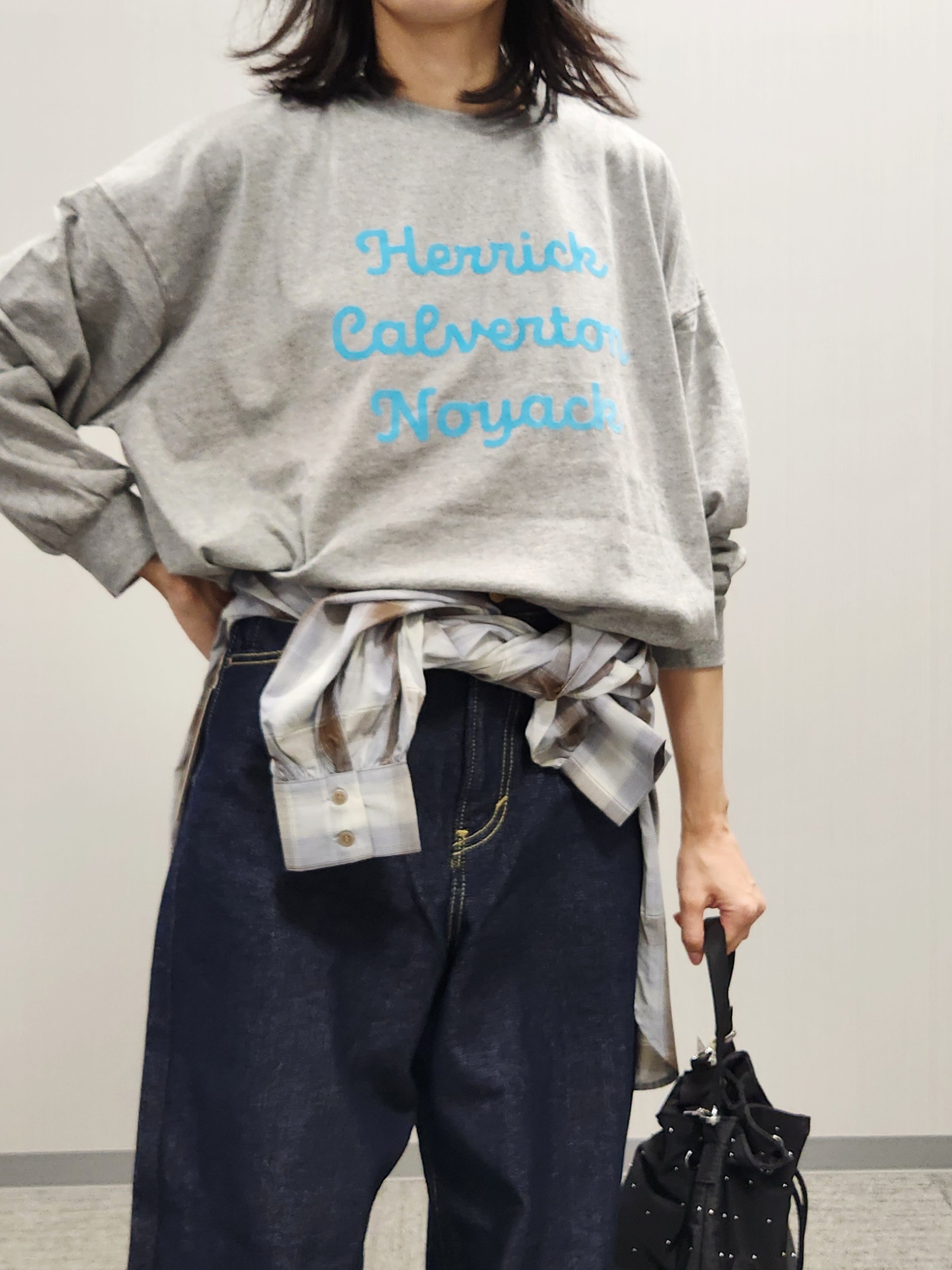 naraさんの「Dessin｜【洗える】オーガニックコットン ロングスリーブTシャツ」を使ったコーディネート