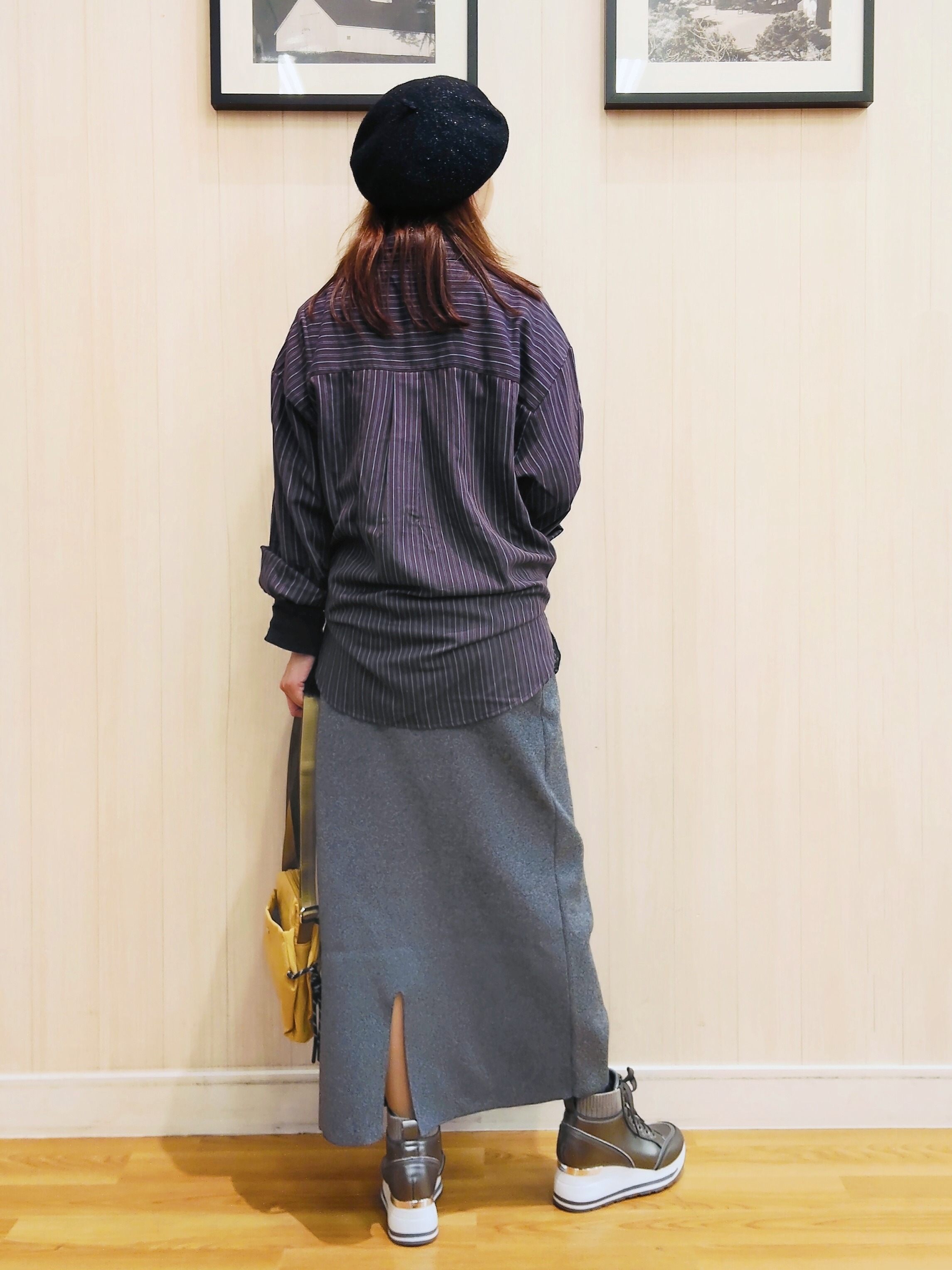 yseさんの「SHOO･LA･RUE｜【洗濯後しわになりにくい/S-LL】気分で選ぶ 大人のデイリー使いに ベーシックシャツ」を使ったコーディネート