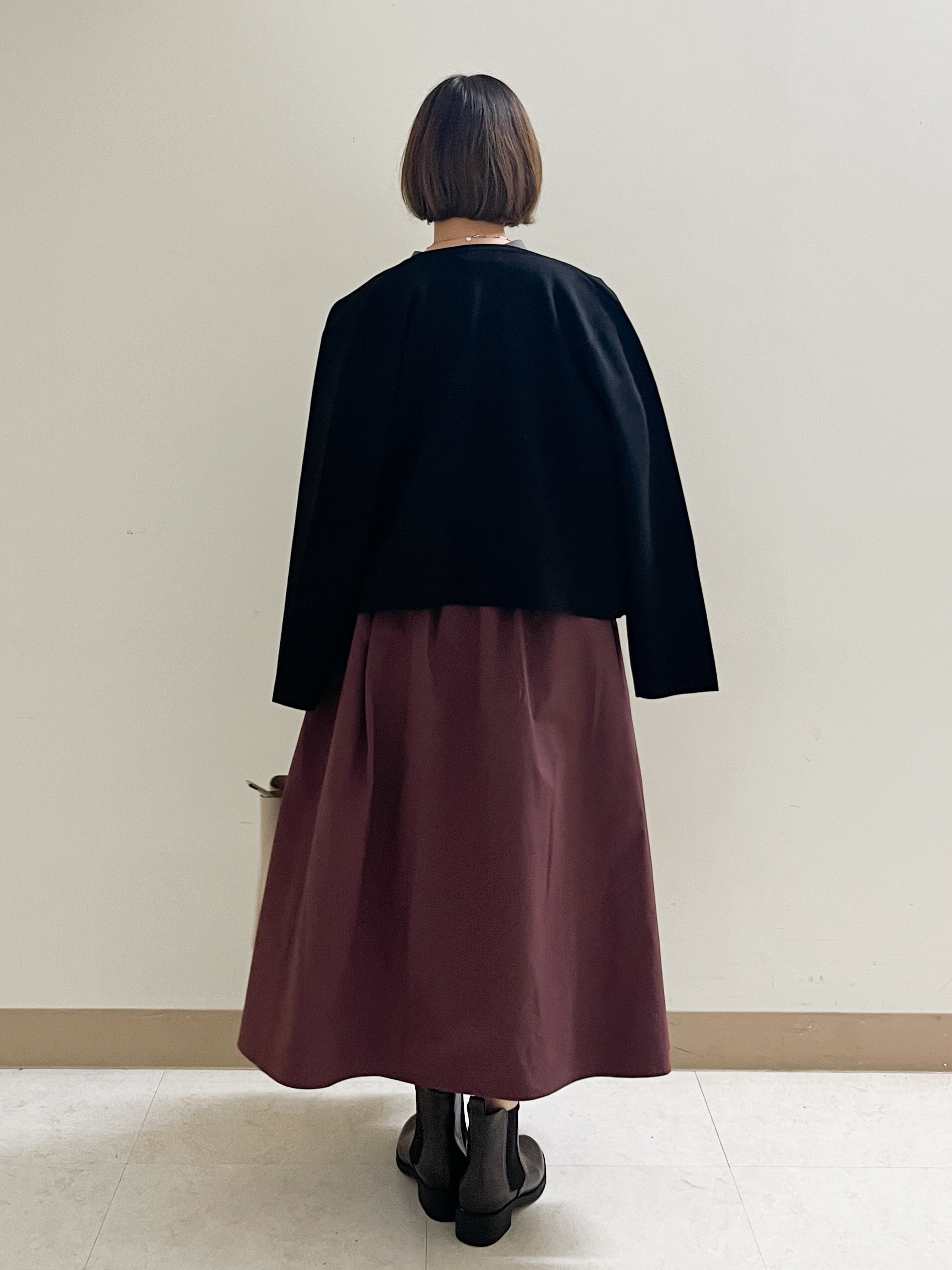 あかねさんの「OPAQUE.CLIP｜【森絵梨佳さん着用】チェック柄フリルブラウス《洗濯機OK》」を使ったコーディネート