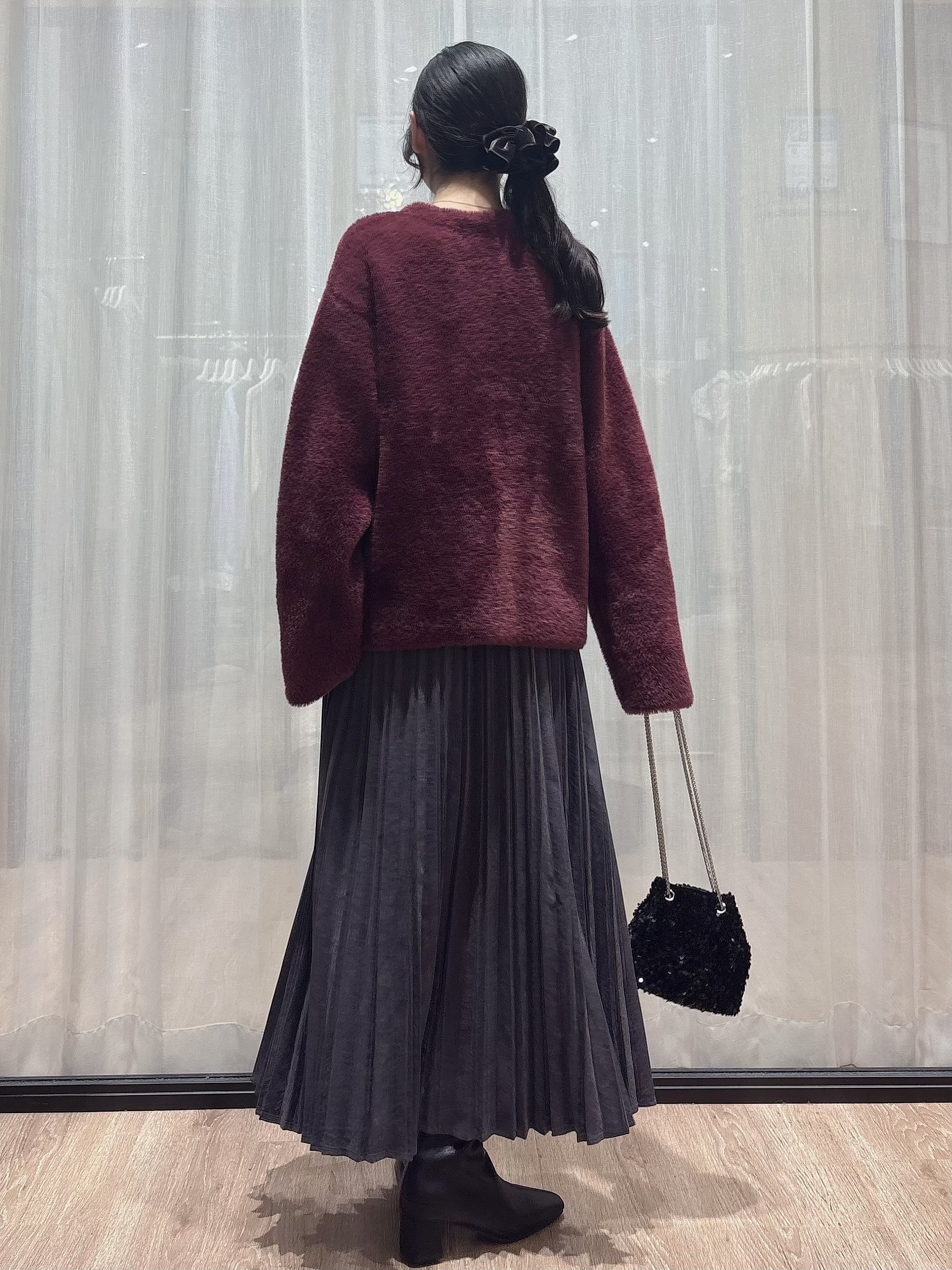 ぞうげさんの「OPAQUE.CLIP｜ダブルフェイスニットカーディガン」を使ったコーディネート