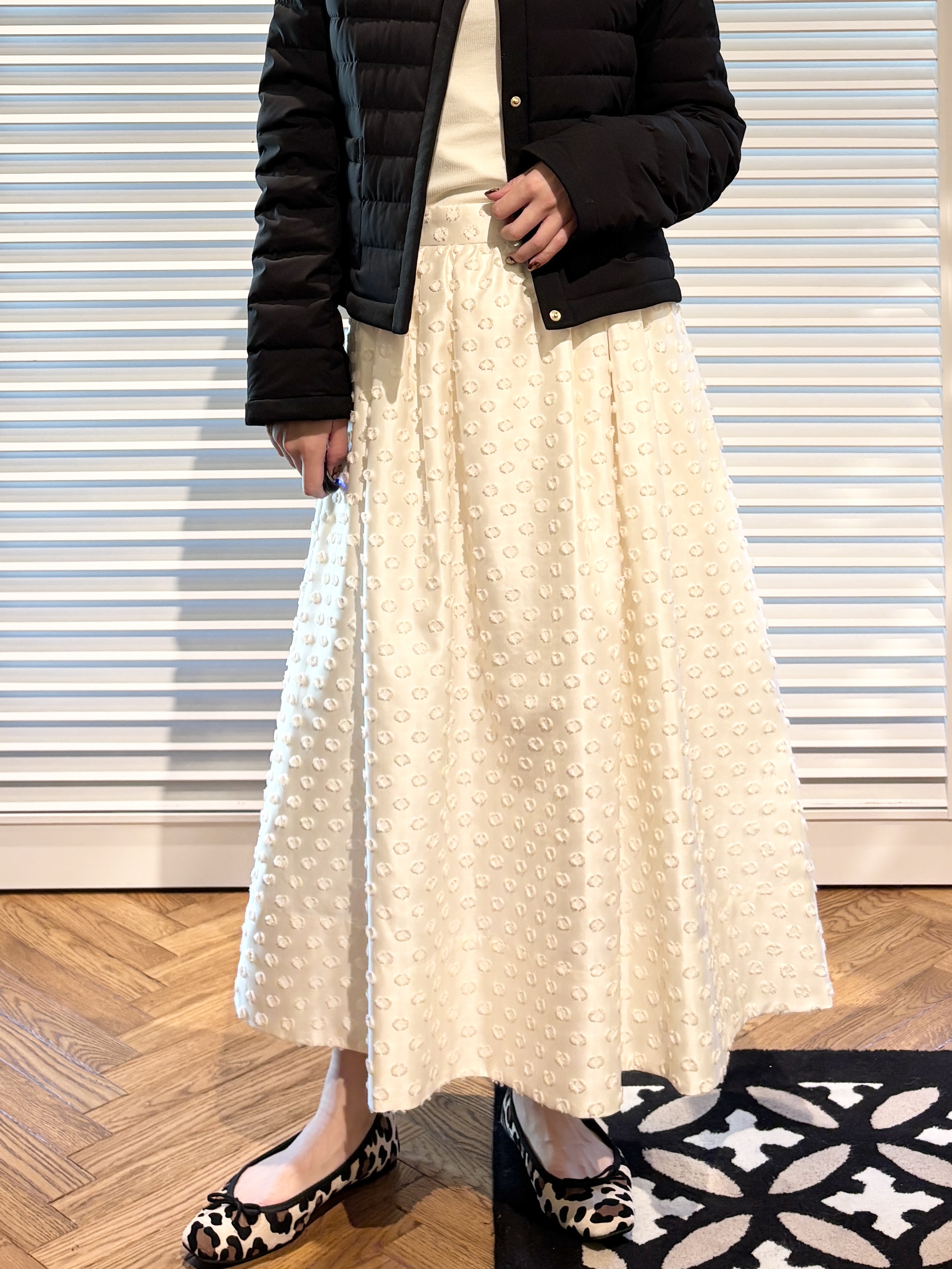 清水夏姫さんの「DRESSTERIOR｜ホカウル タートルネック」を使ったコーディネート