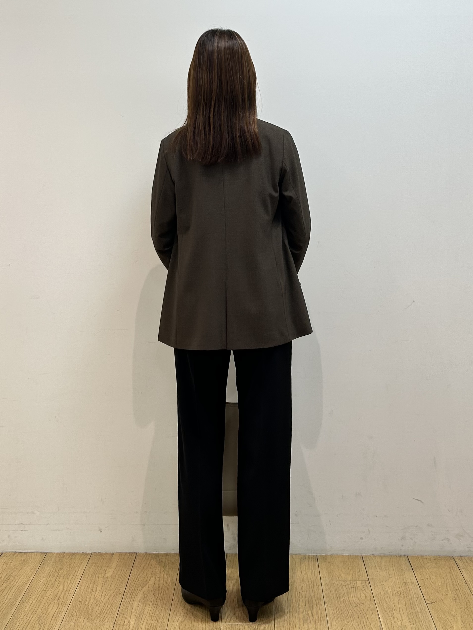 kozueさんの「INDIVI｜【洗濯機OK／ストレッチ◎】秋はじめのダブルジャケット」を使ったコーディネート