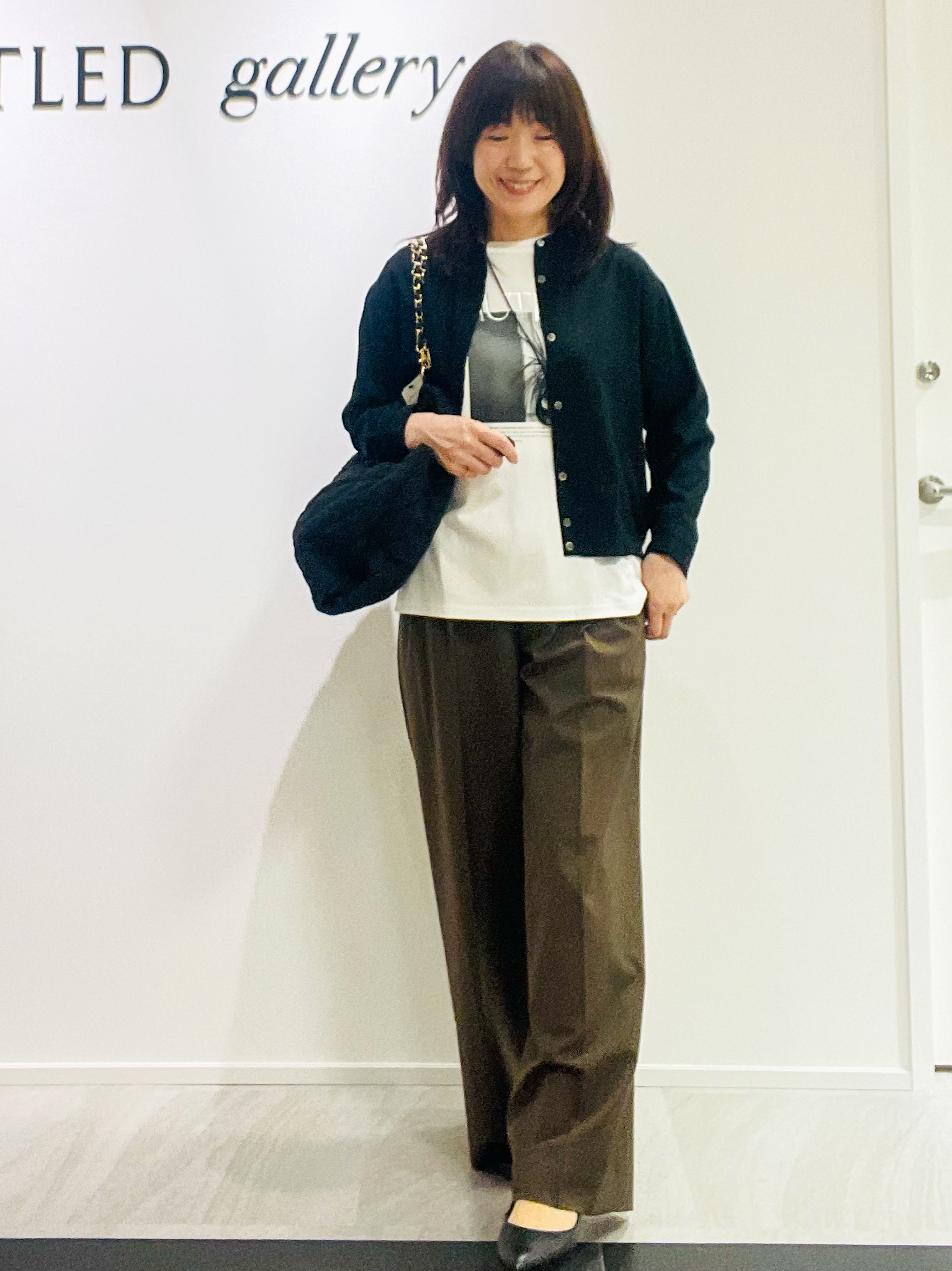 めいさんの「UNTITLED｜【ロゴ・プリント】フォトグラフィックロンT」を使ったコーディネート
