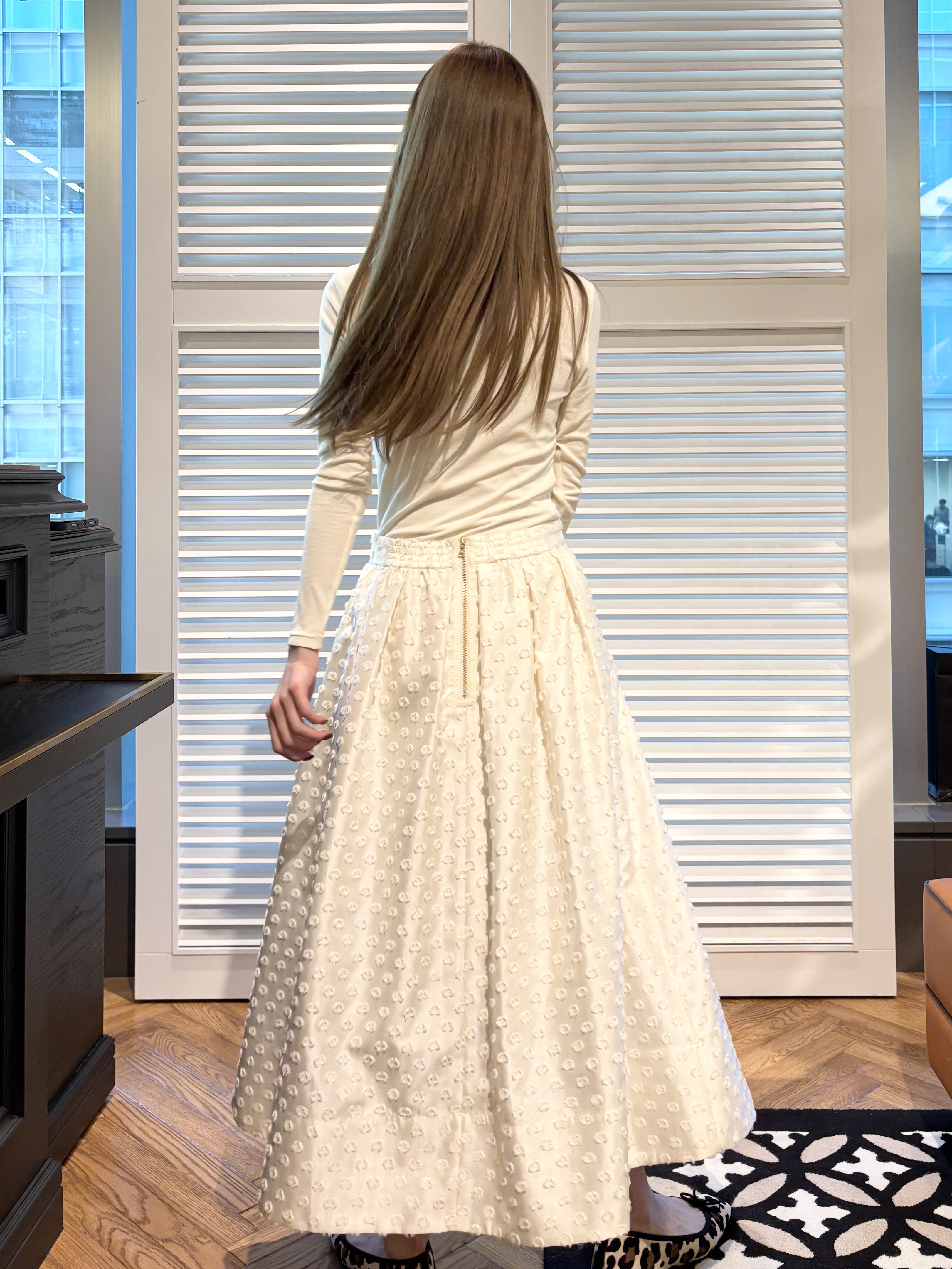 清水夏姫さんの「DRESSTERIOR｜ホカウル タートルネック」を使ったコーディネート