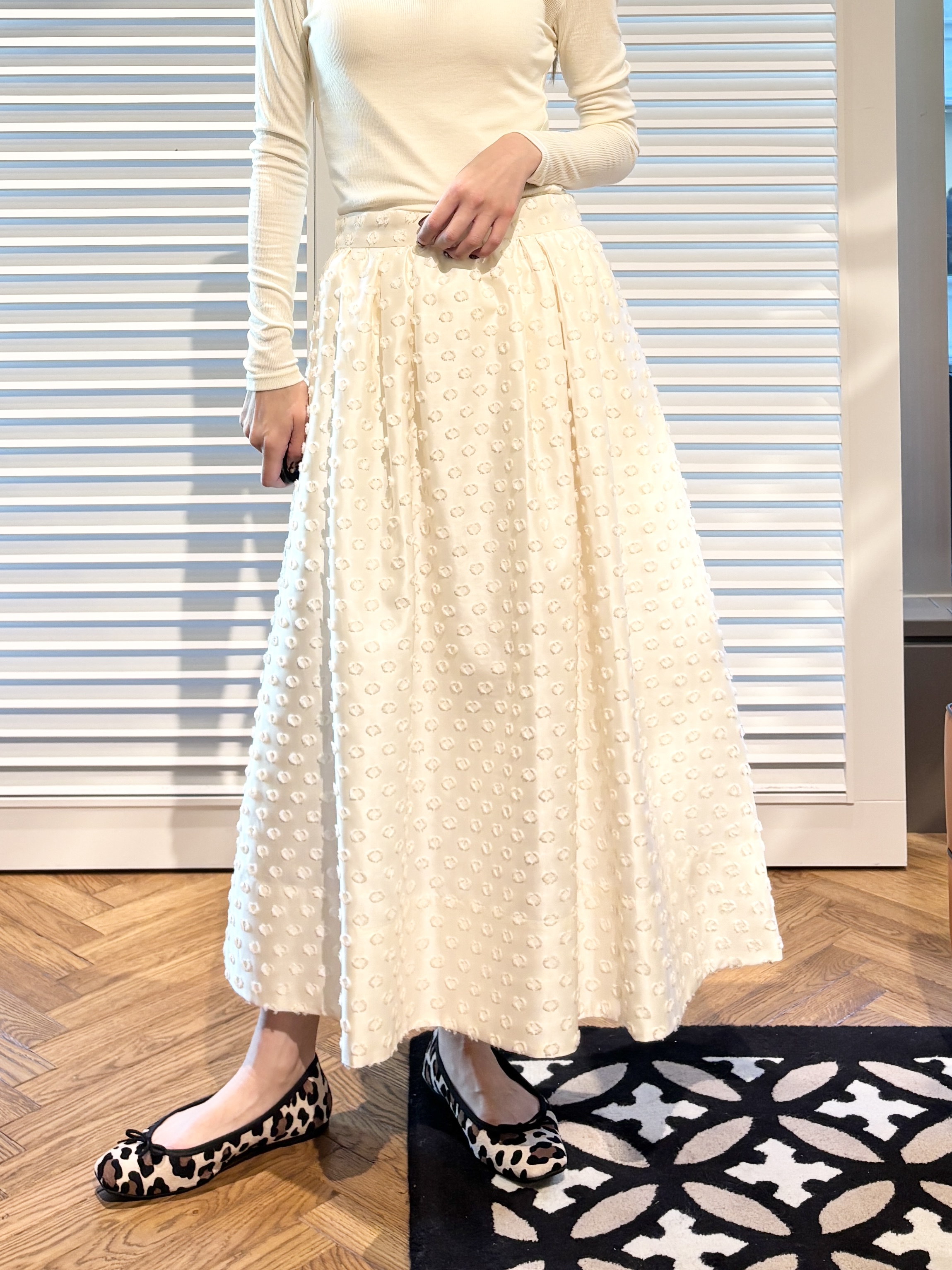 清水夏姫さんの「DRESSTERIOR｜ホカウル タートルネック」を使ったコーディネート