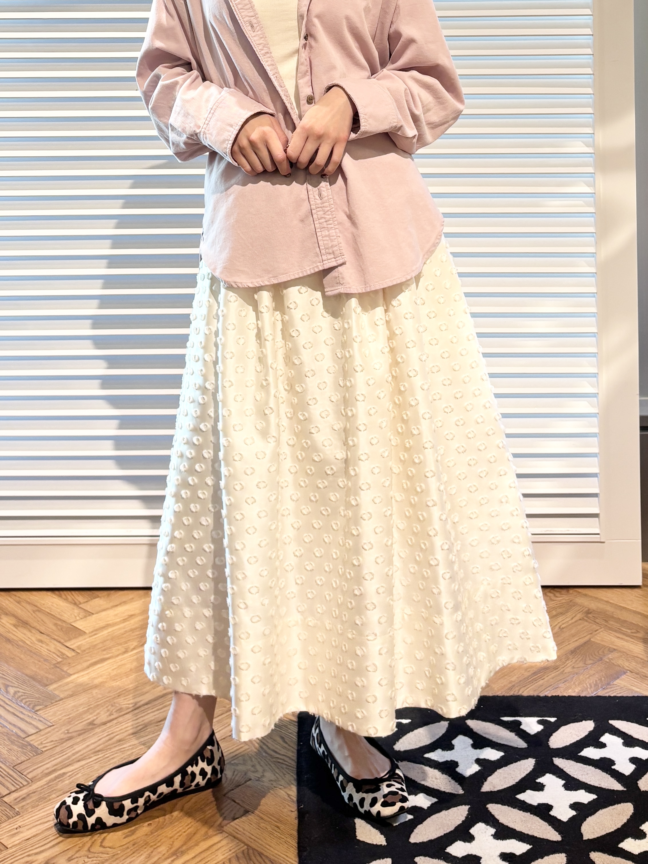 清水夏姫さんの「DRESSTERIOR｜ホカウル タートルネック」を使ったコーディネート