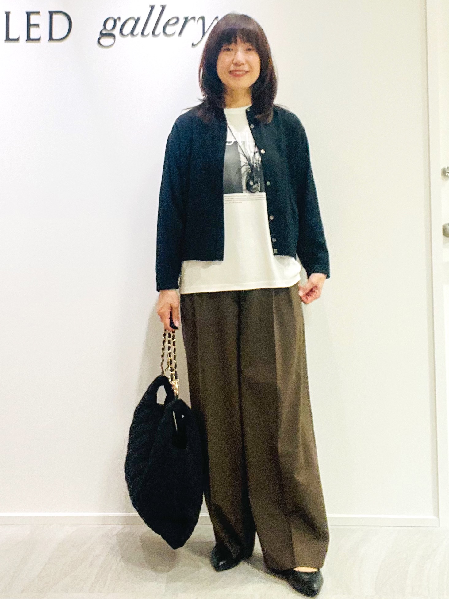 めいさんの「UNTITLED｜【ロゴ・プリント】フォトグラフィックロンT」を使ったコーディネート
