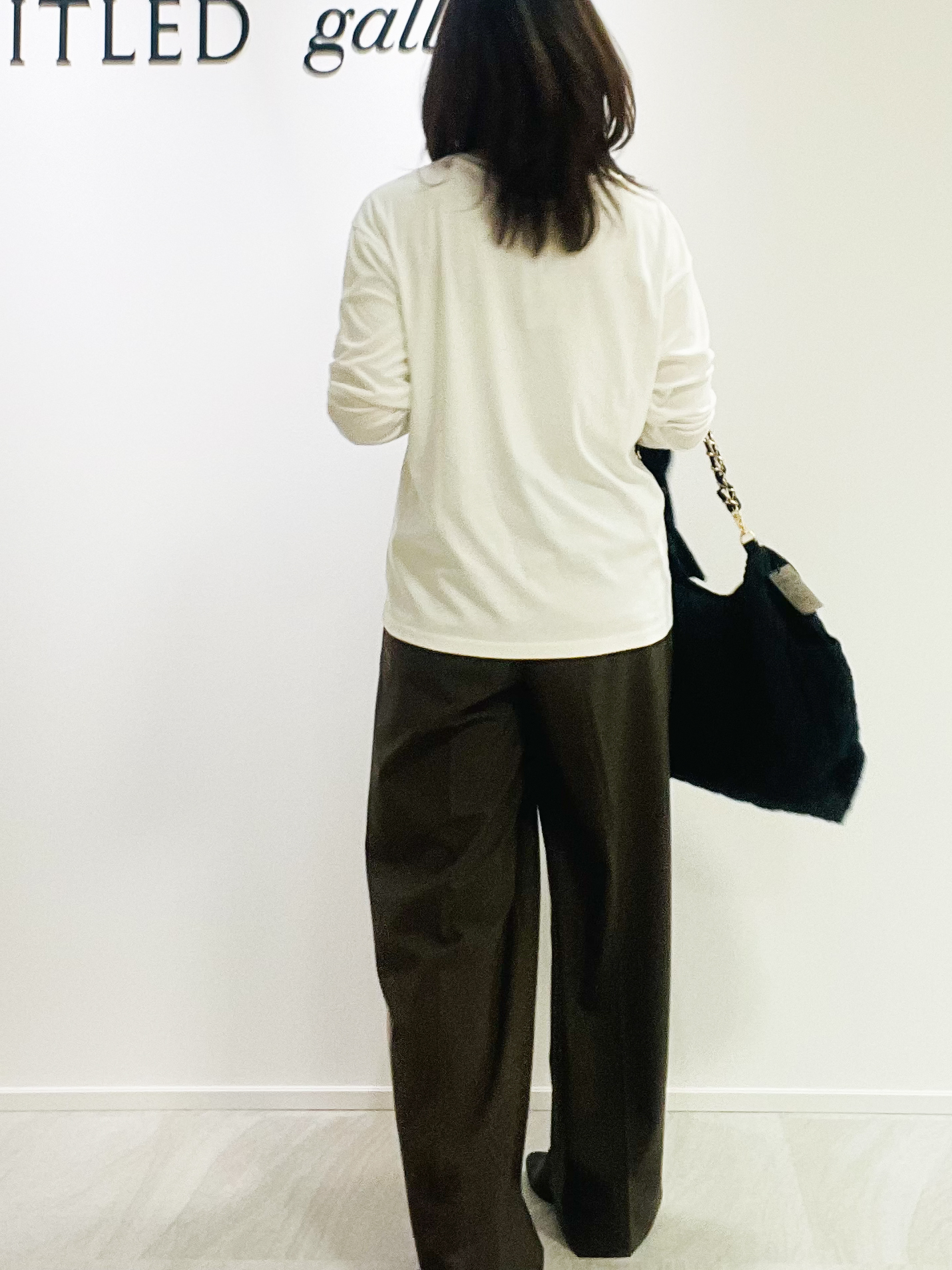 めいさんの「UNTITLED｜【ロゴ・プリント】フォトグラフィックロンT」を使ったコーディネート