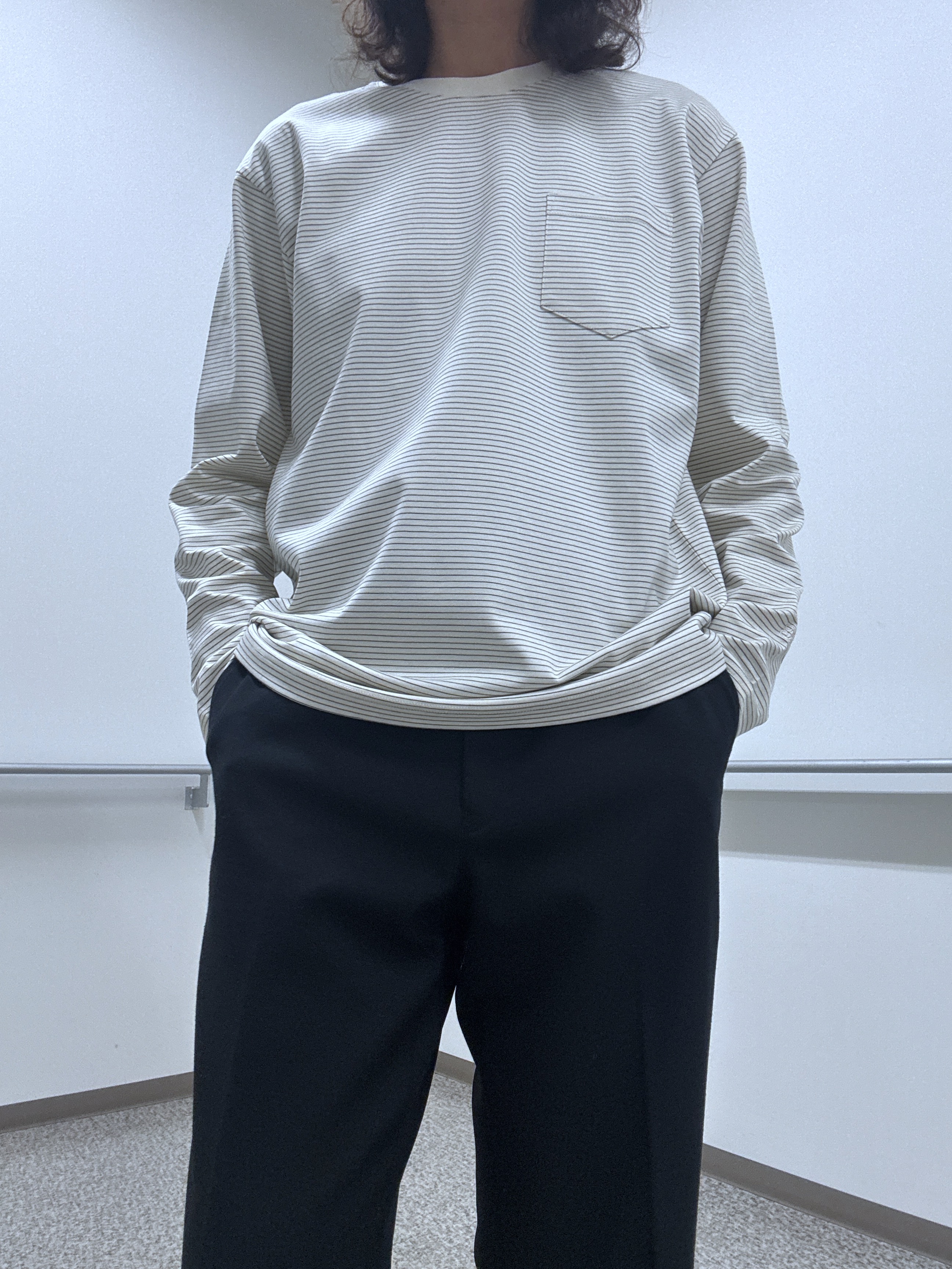 おーのさんの「TAKEO KIKUCHI｜ニット シャツ カーディガン」を使ったコーディネート
