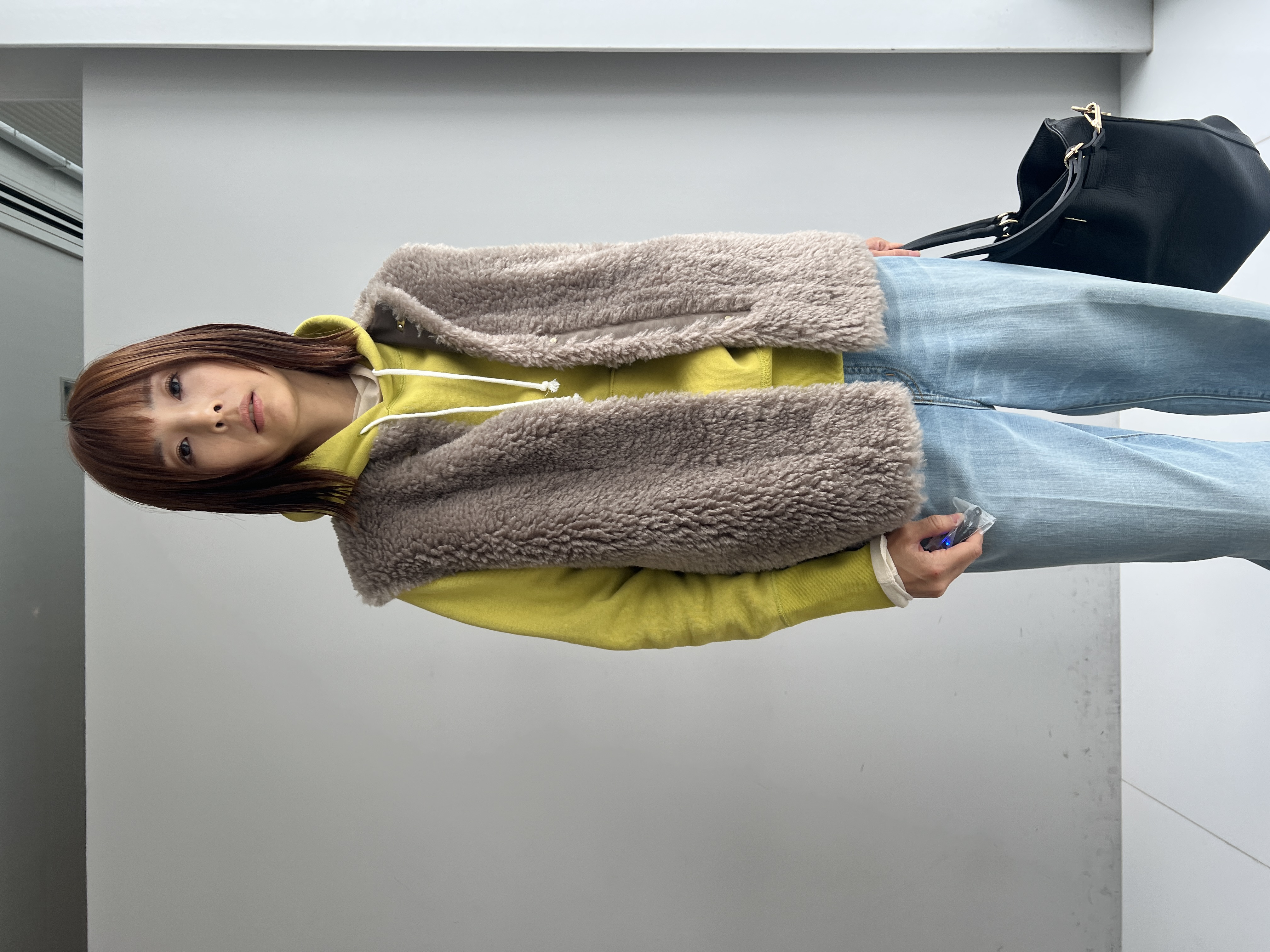 misaさんの「DRESSTERIOR｜センタープレス ワイドストレートデニム」を使ったコーディネート