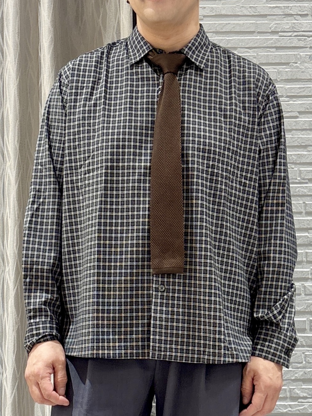 Pーyamaさんの「THE SHOP TK｜【セットアップ可／洗濯機OK】ウールライクジップブルゾン」を使ったコーディネート